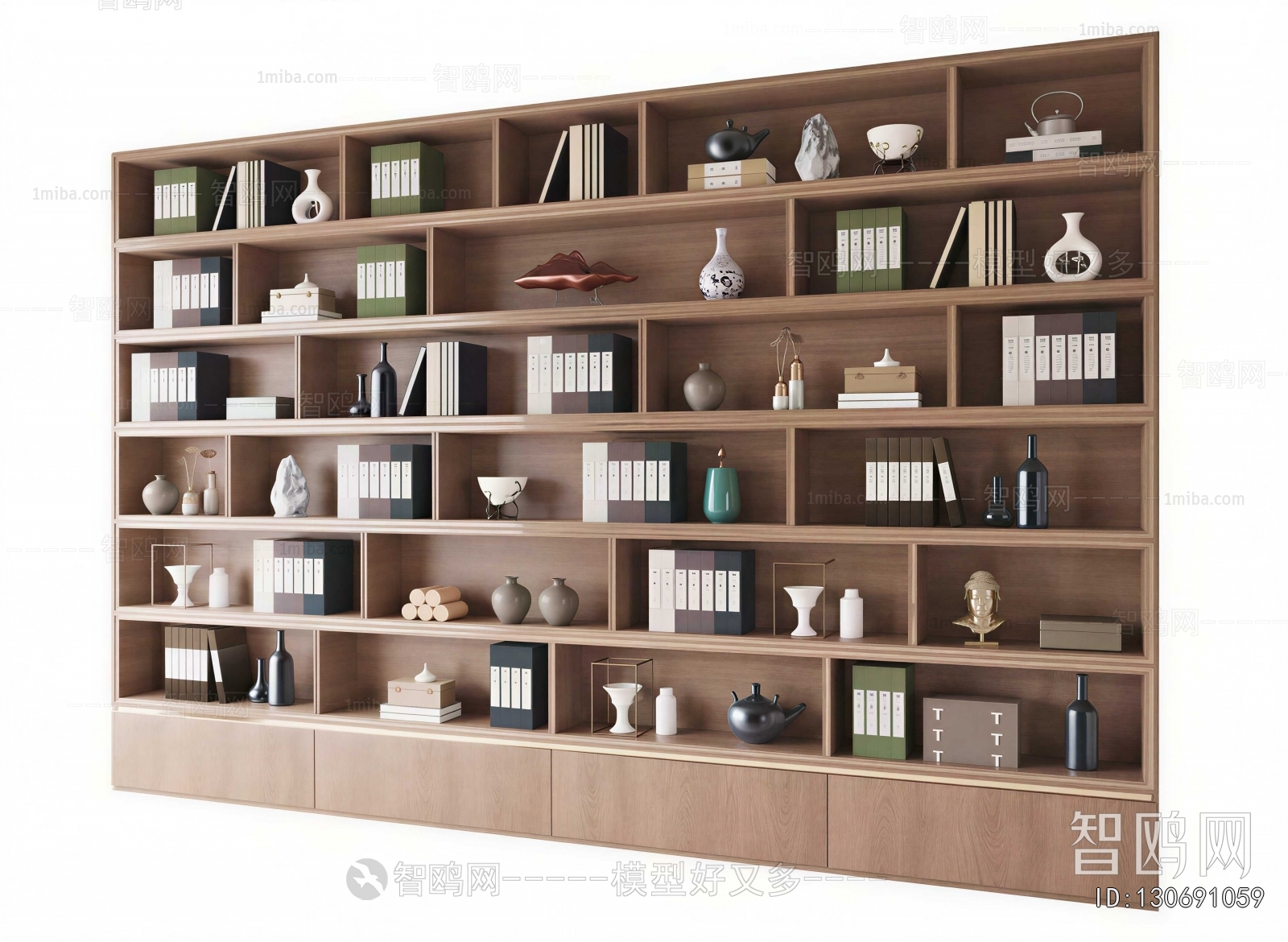 New Chinese Style Bookcase