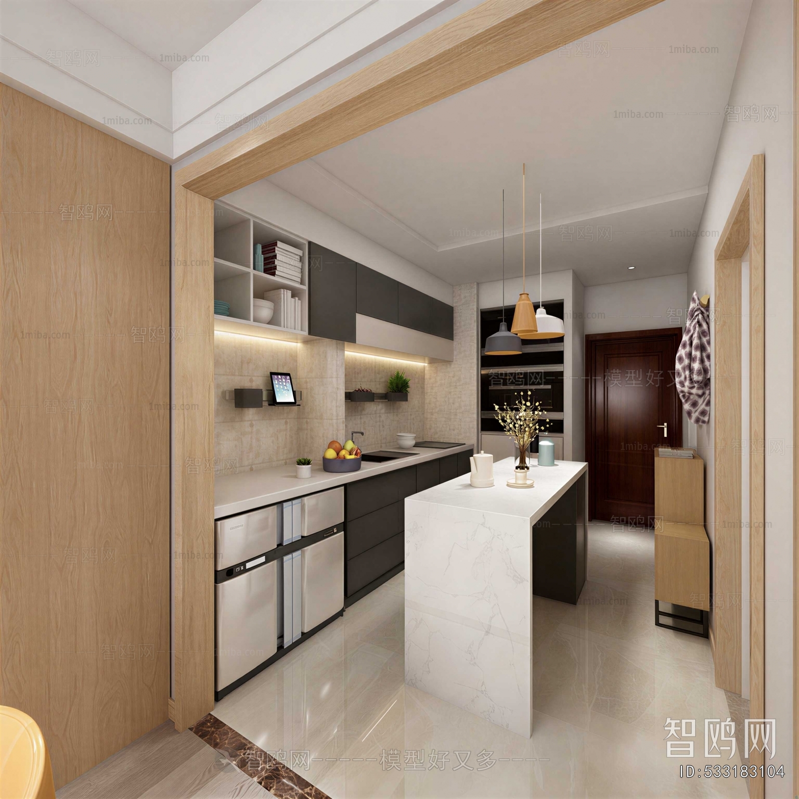 Modern The Kitchen