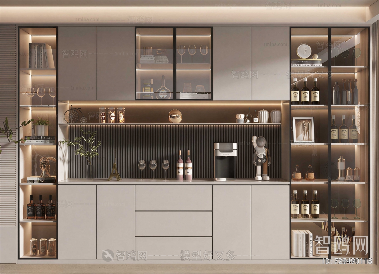 Modern Wine Cabinet