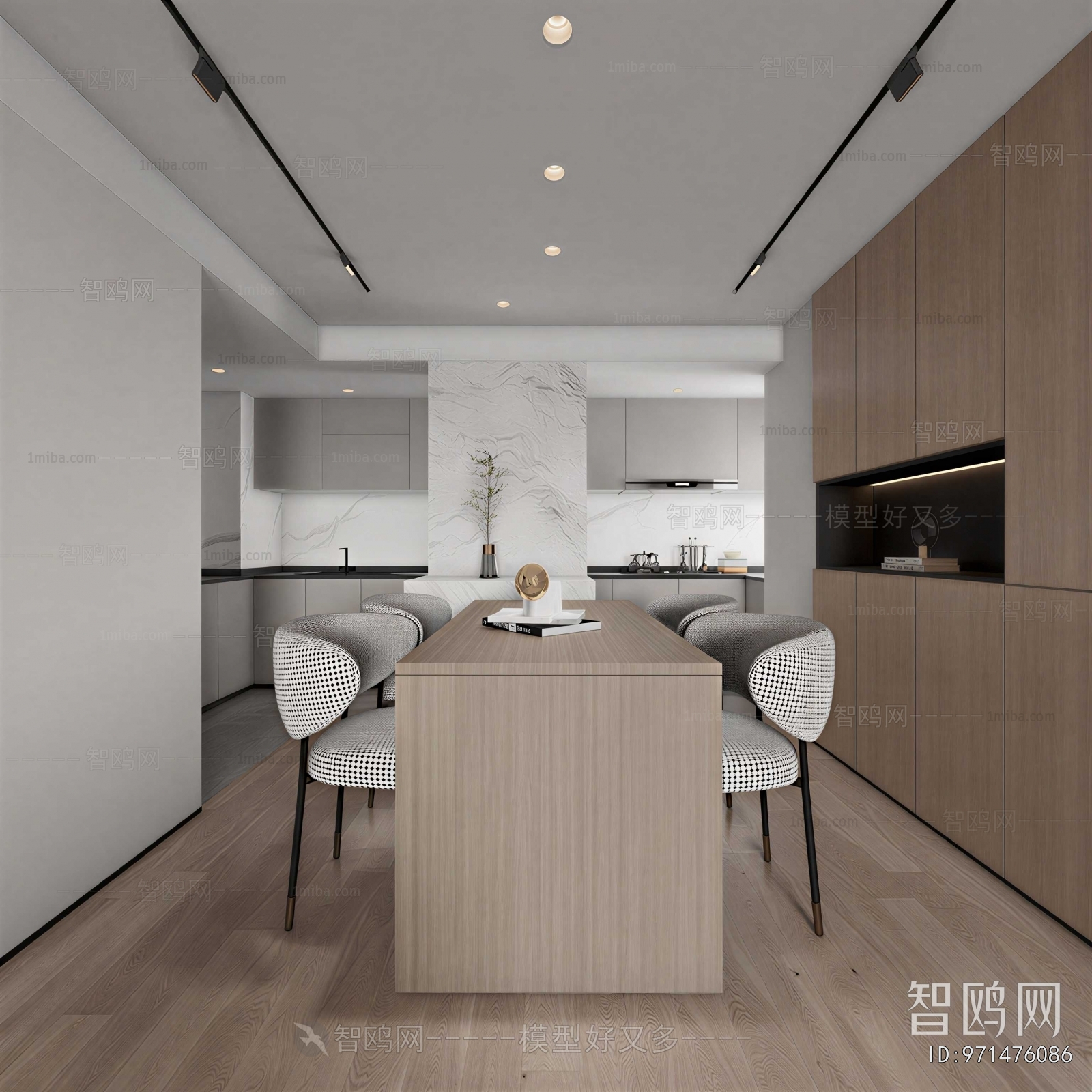 Modern Open Kitchen