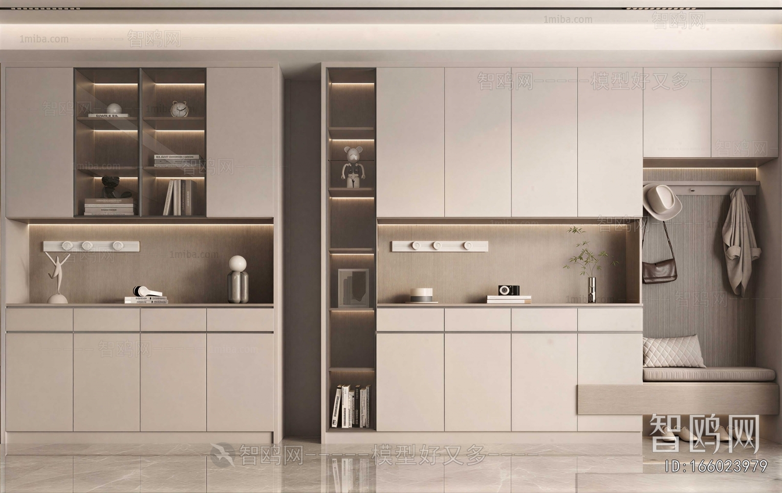 Modern Shoe Cabinet
