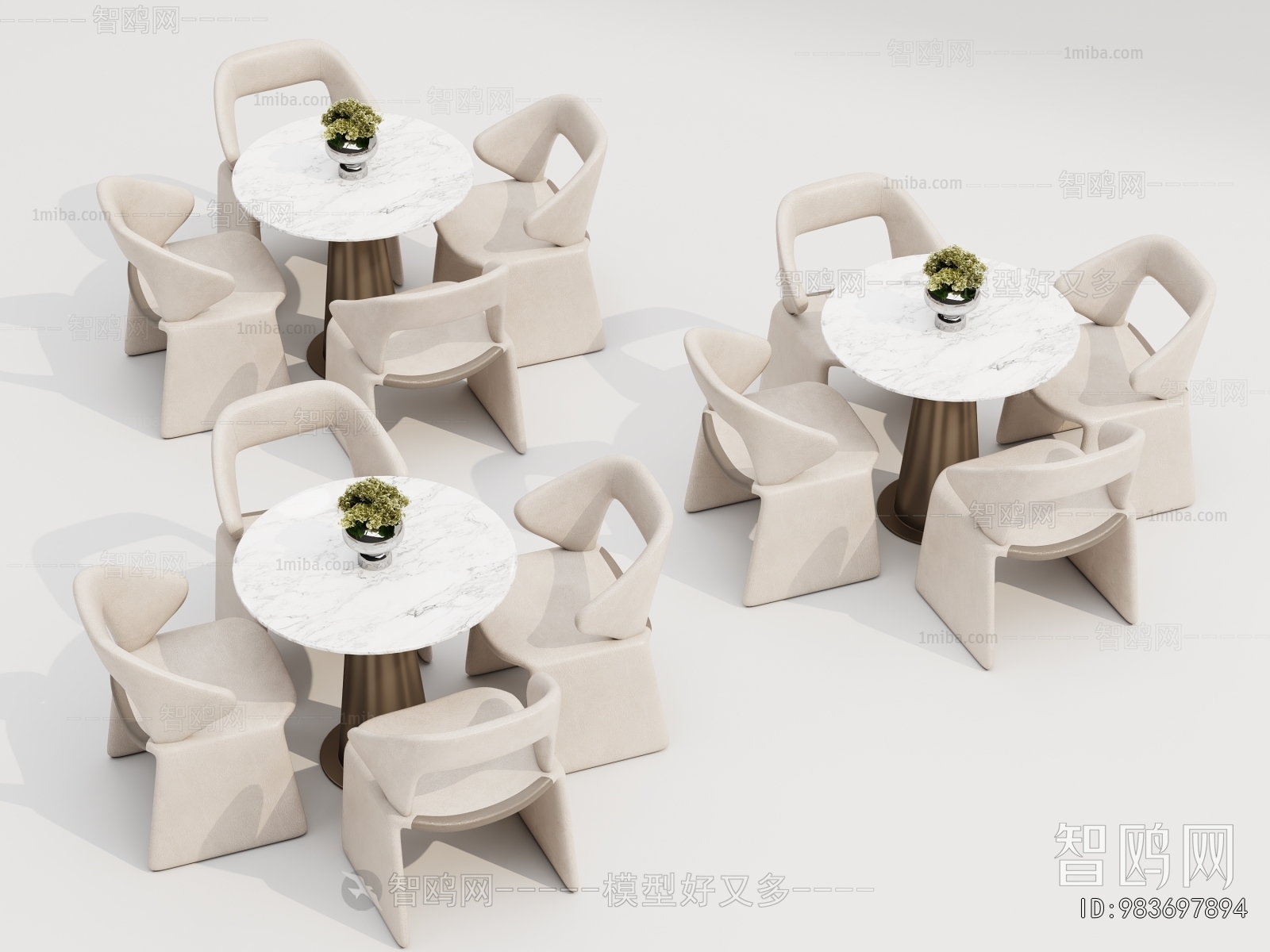 Modern Leisure Table And Chair