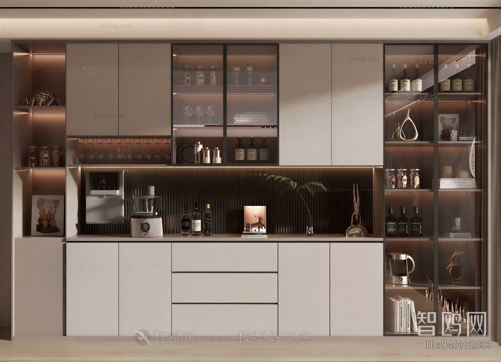 Modern Wine Cabinet