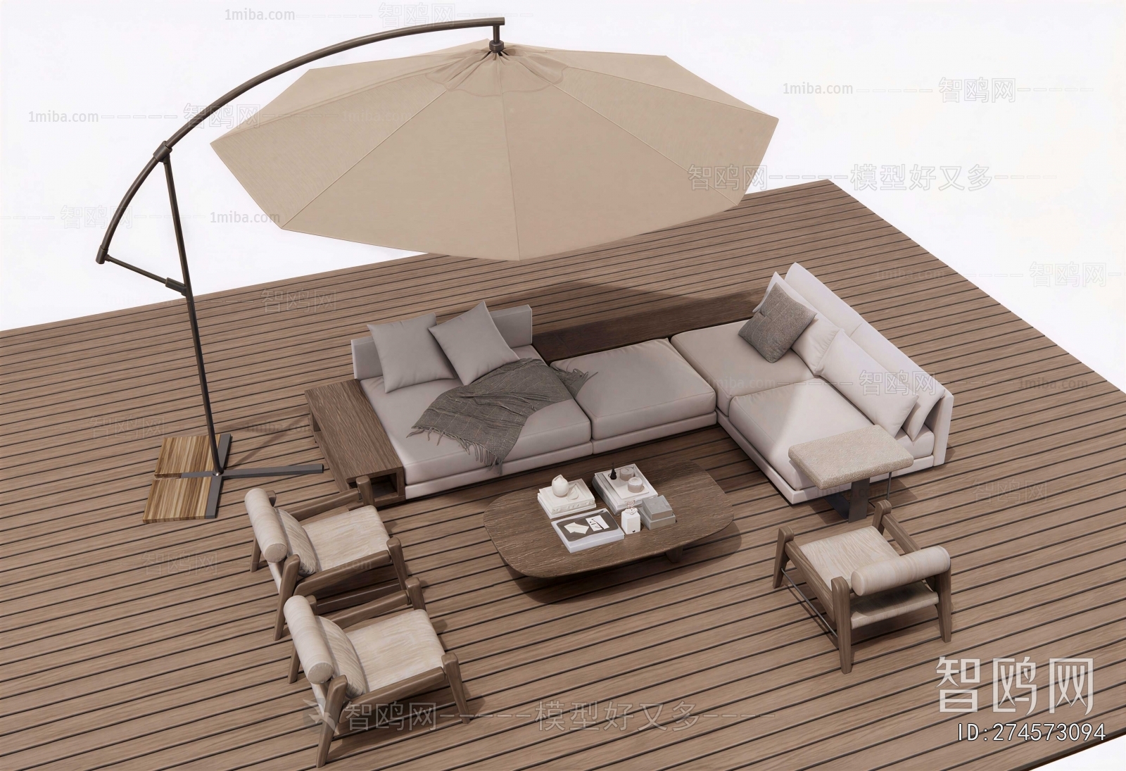 Modern Outdoor Sofa