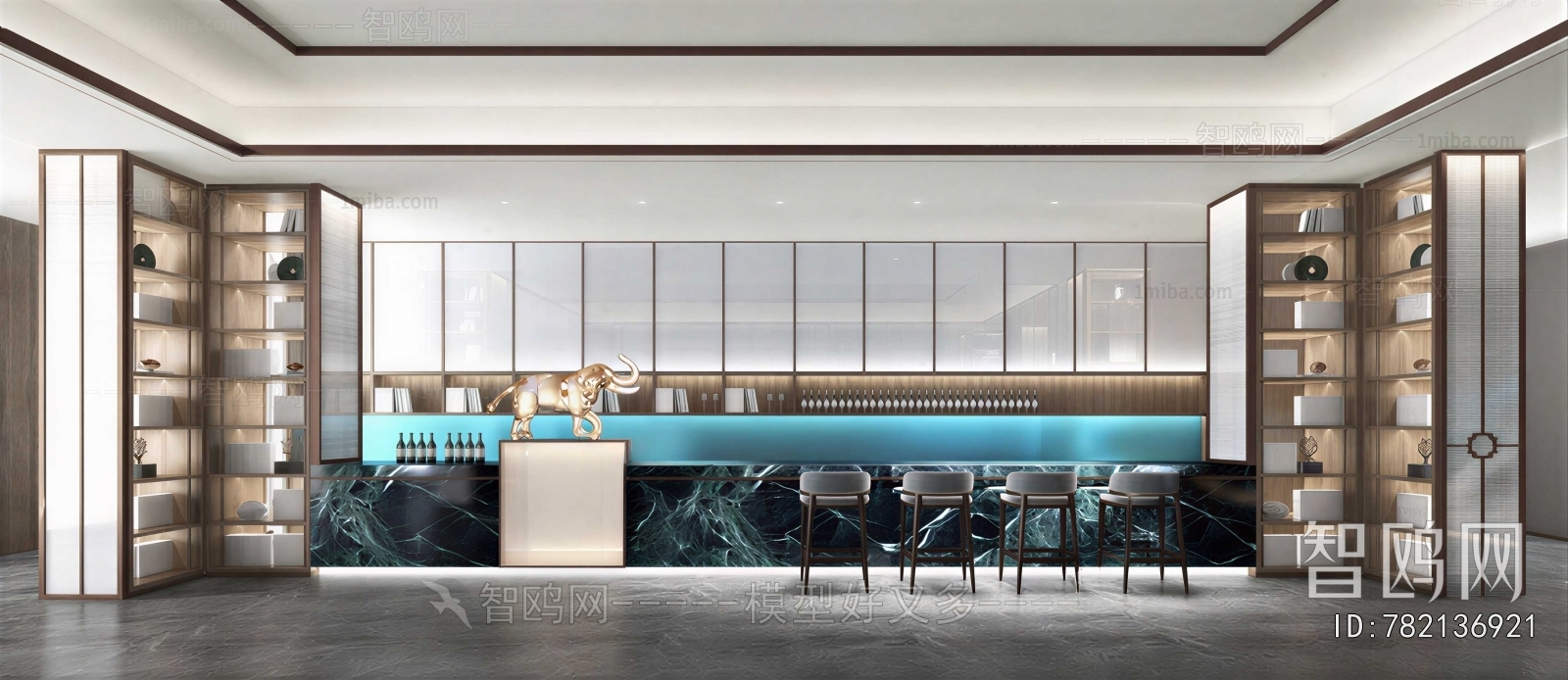 Modern Counter Bar