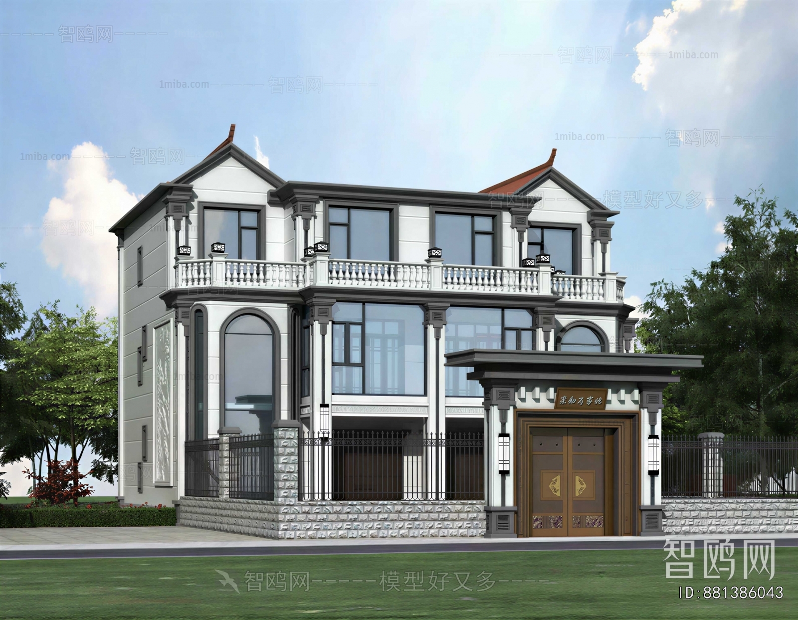 New Chinese Style Detached Villa