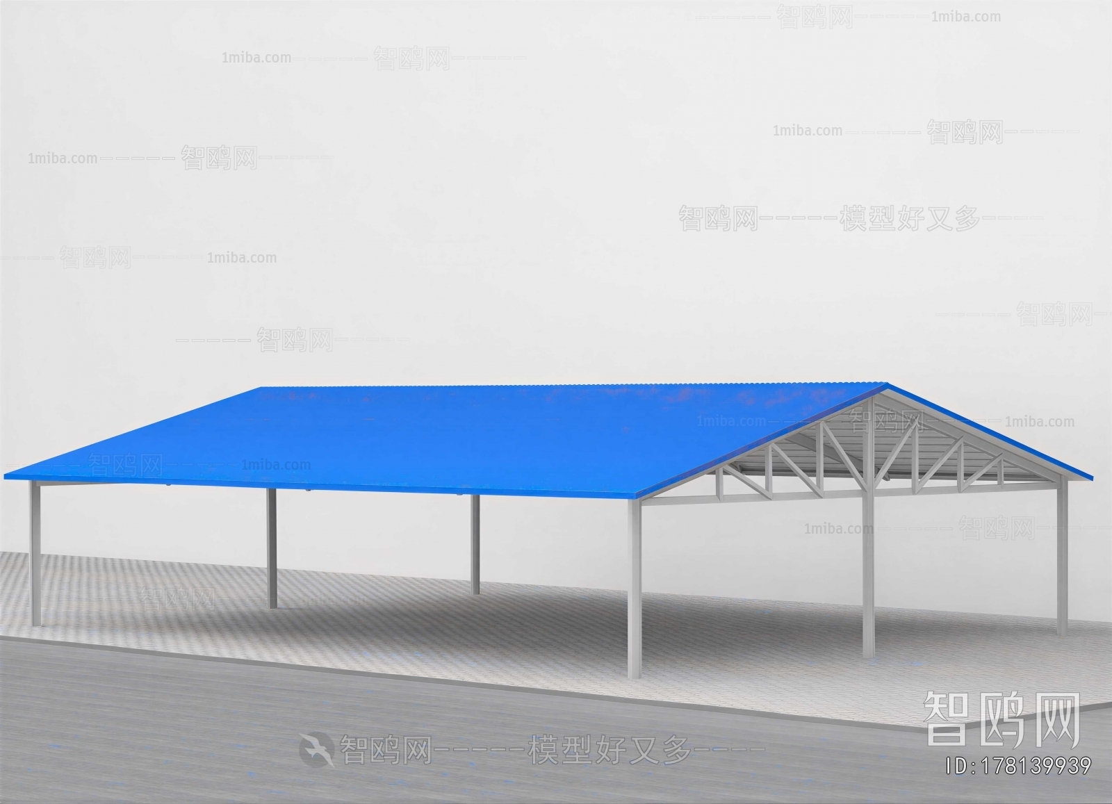 Modern Outdoor Parking Lot