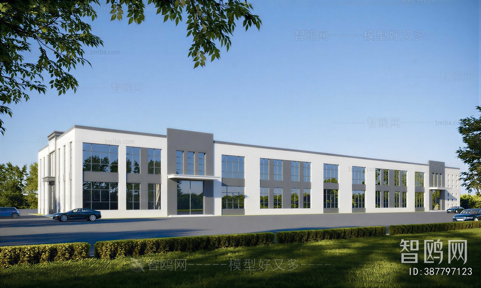 Modern Industrial Building