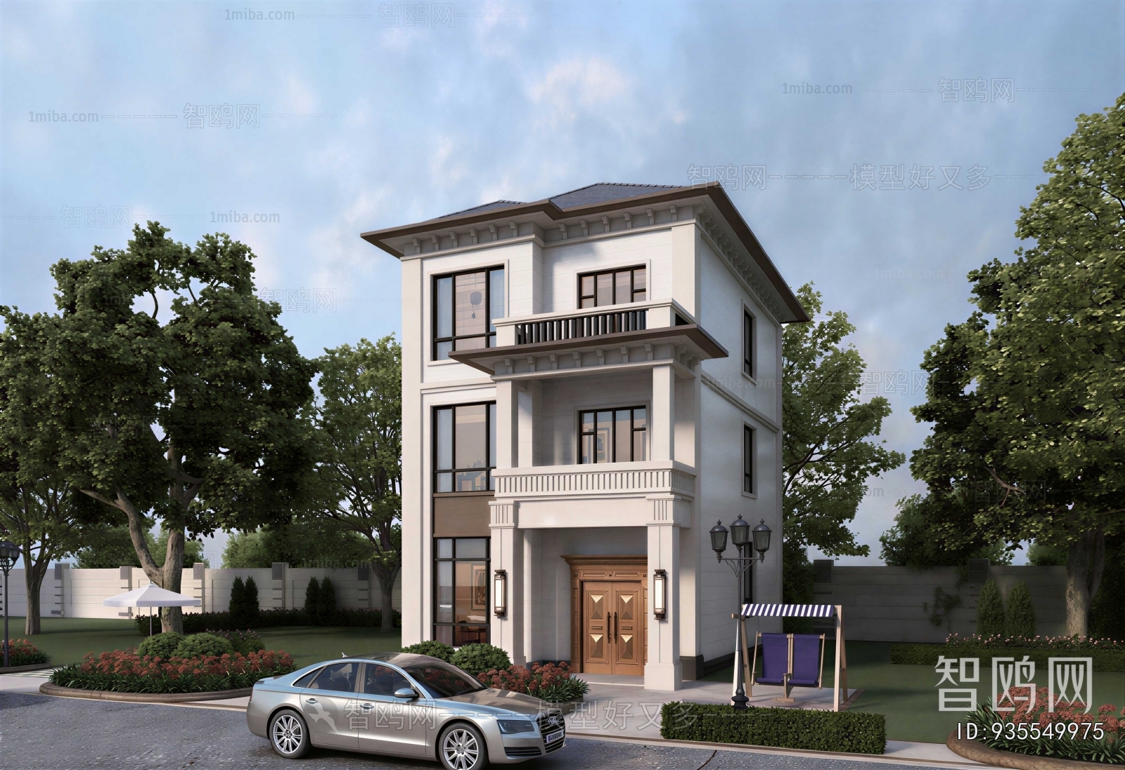 New Chinese Style Detached Villa