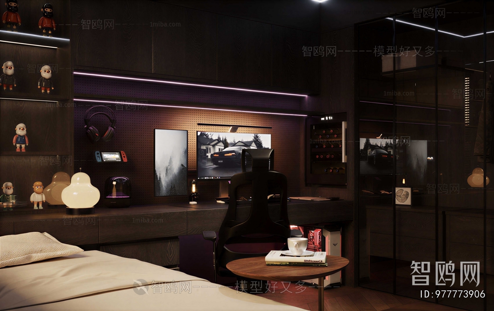 Modern E-sports Room