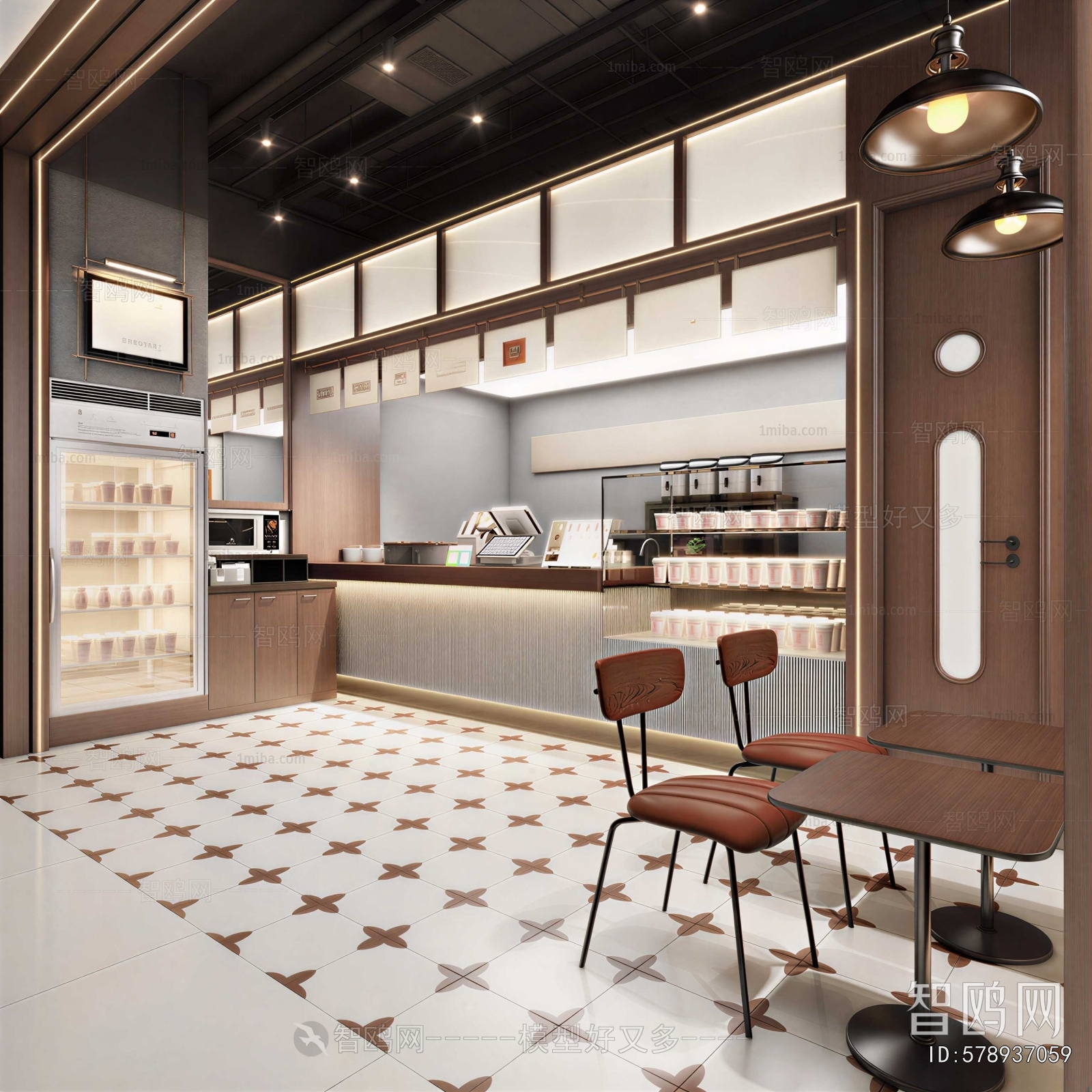Modern Milk Tea Shop
