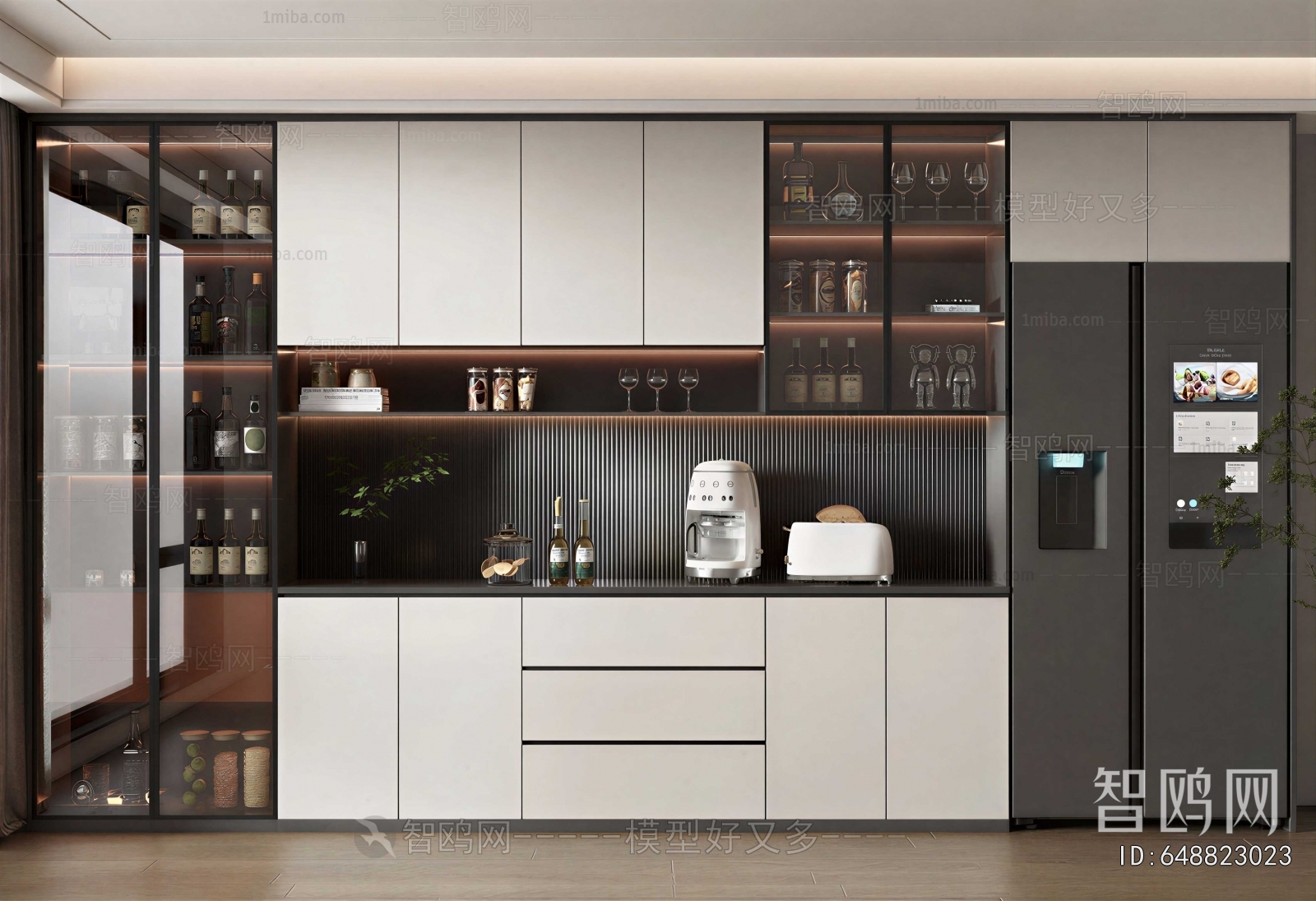 Modern Wine Cabinet