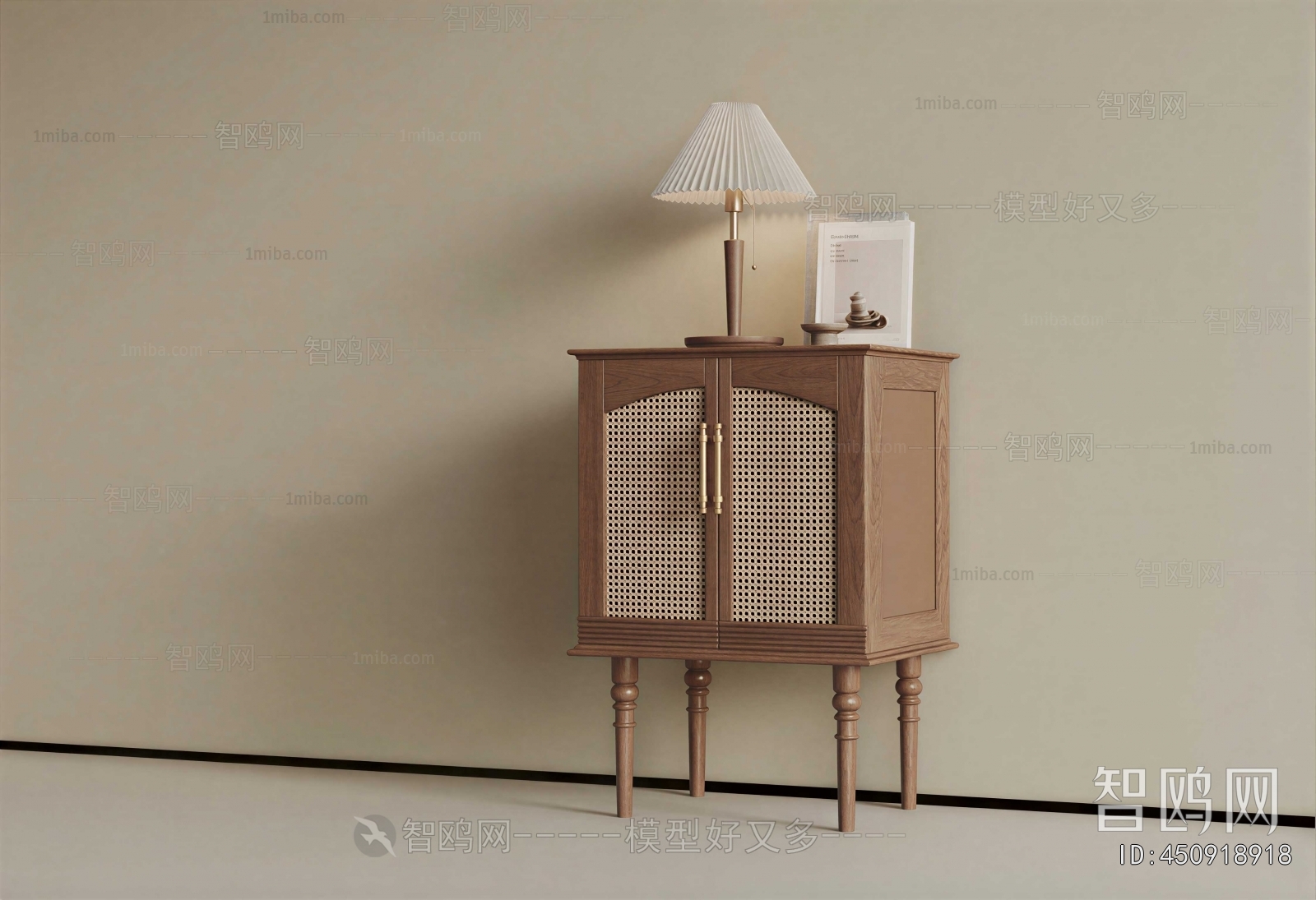 French Style Side Cabinet