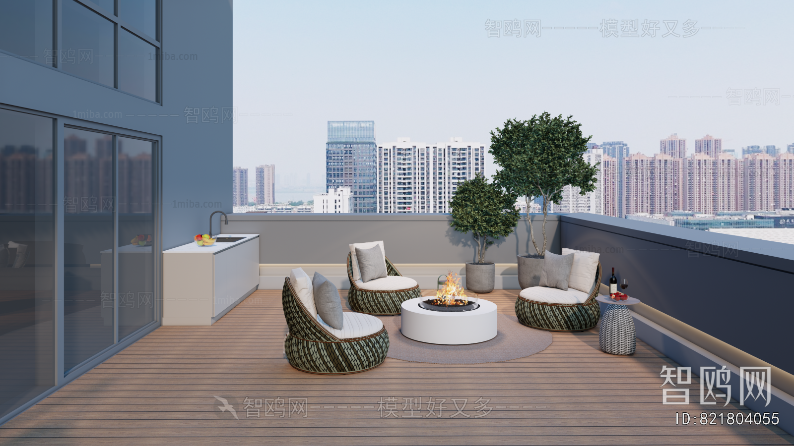 Modern Terrace