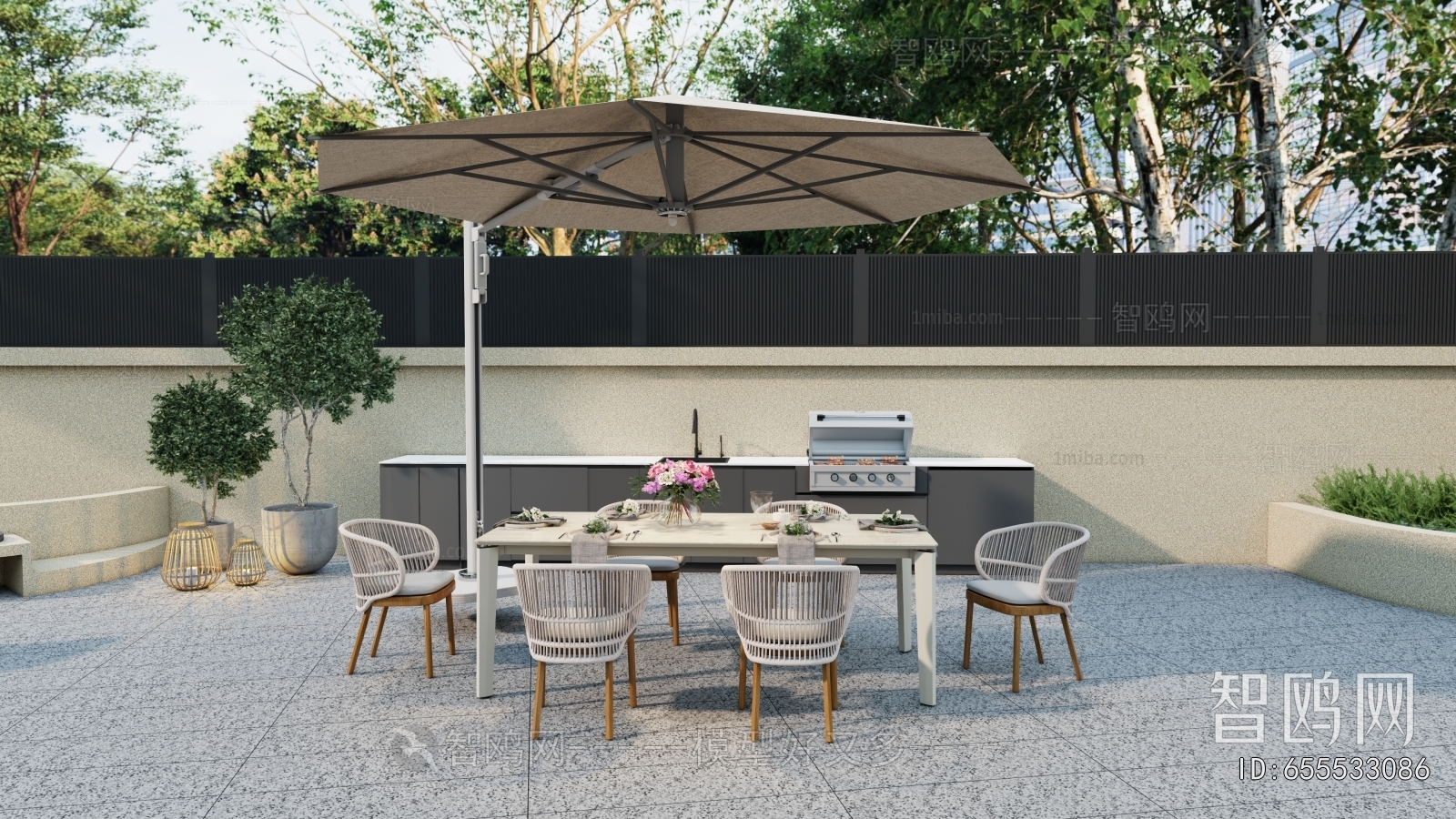 Modern Terrace