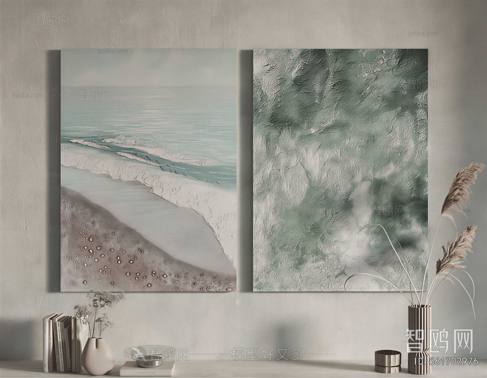 Wabi-sabi Style Painting
