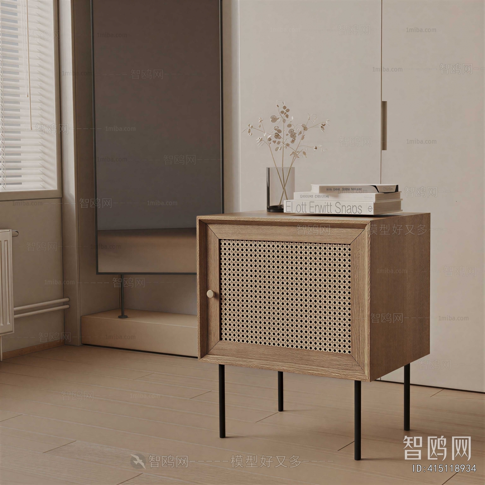 Modern Bedside Cupboard