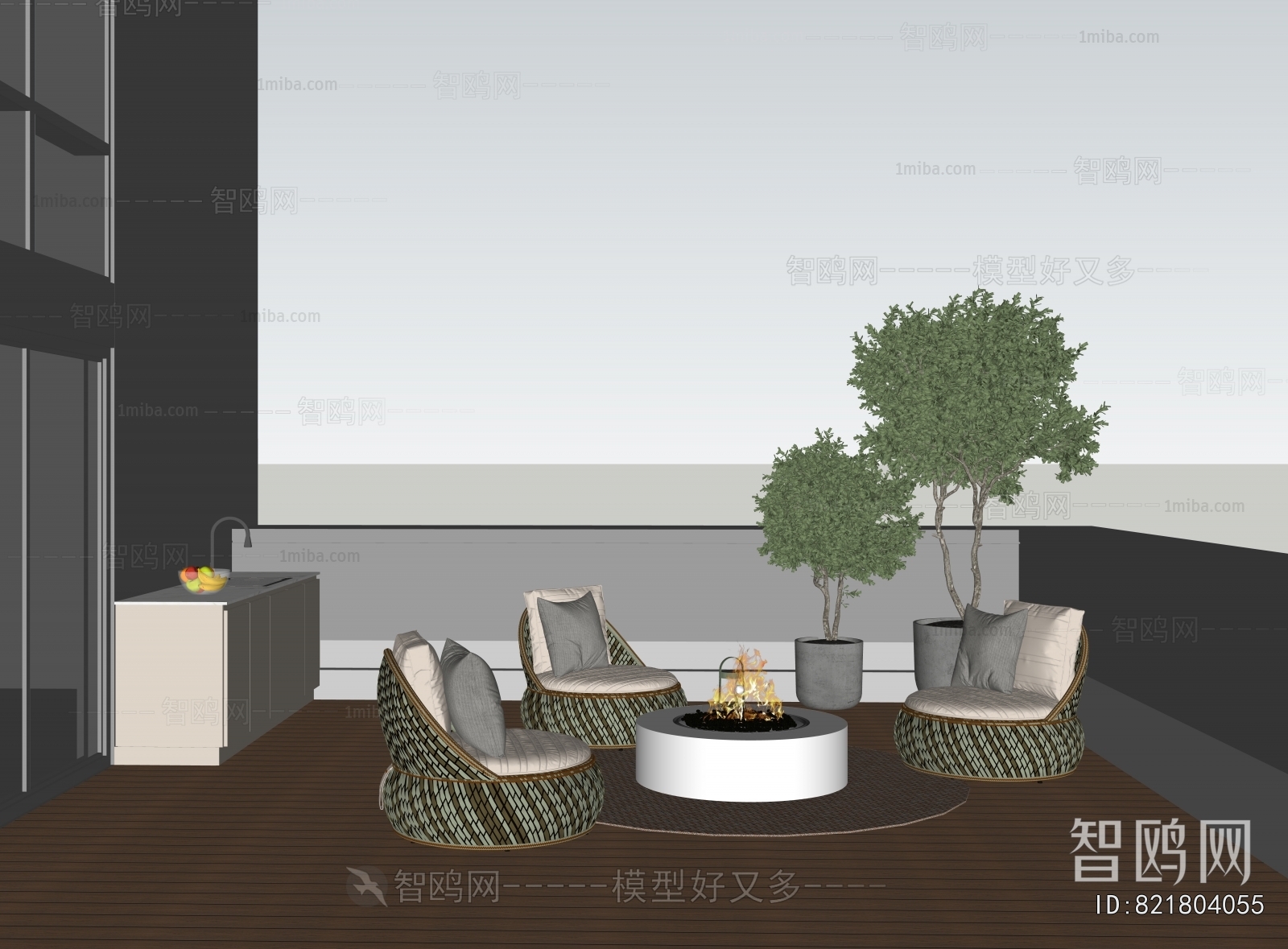 Modern Terrace