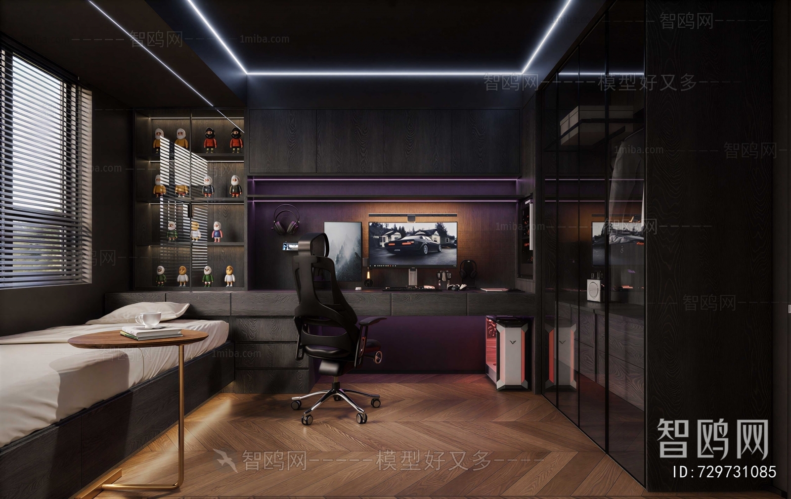 Modern E-sports Room