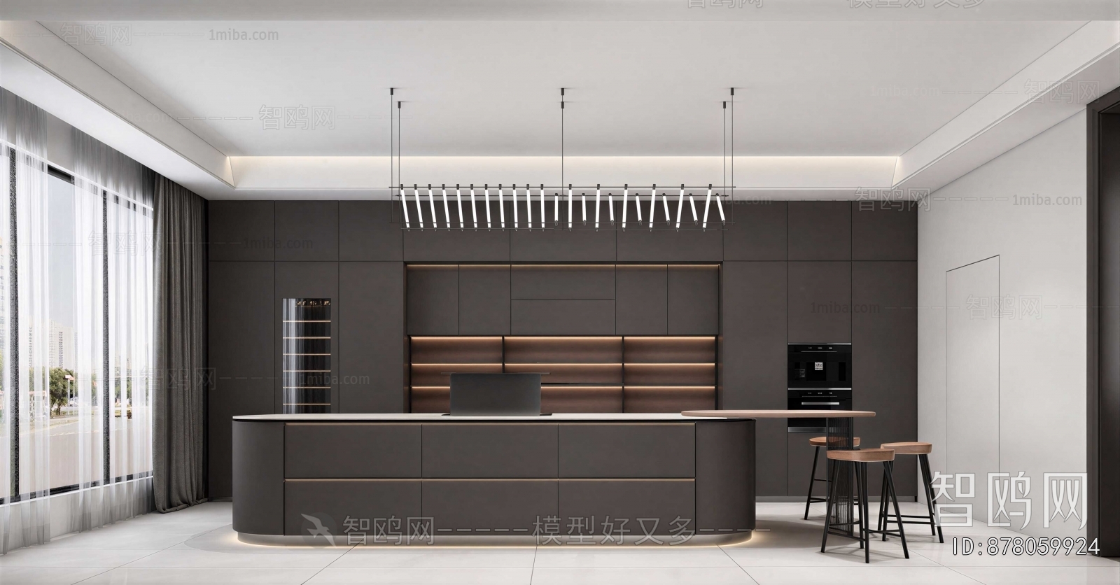Modern Open Kitchen