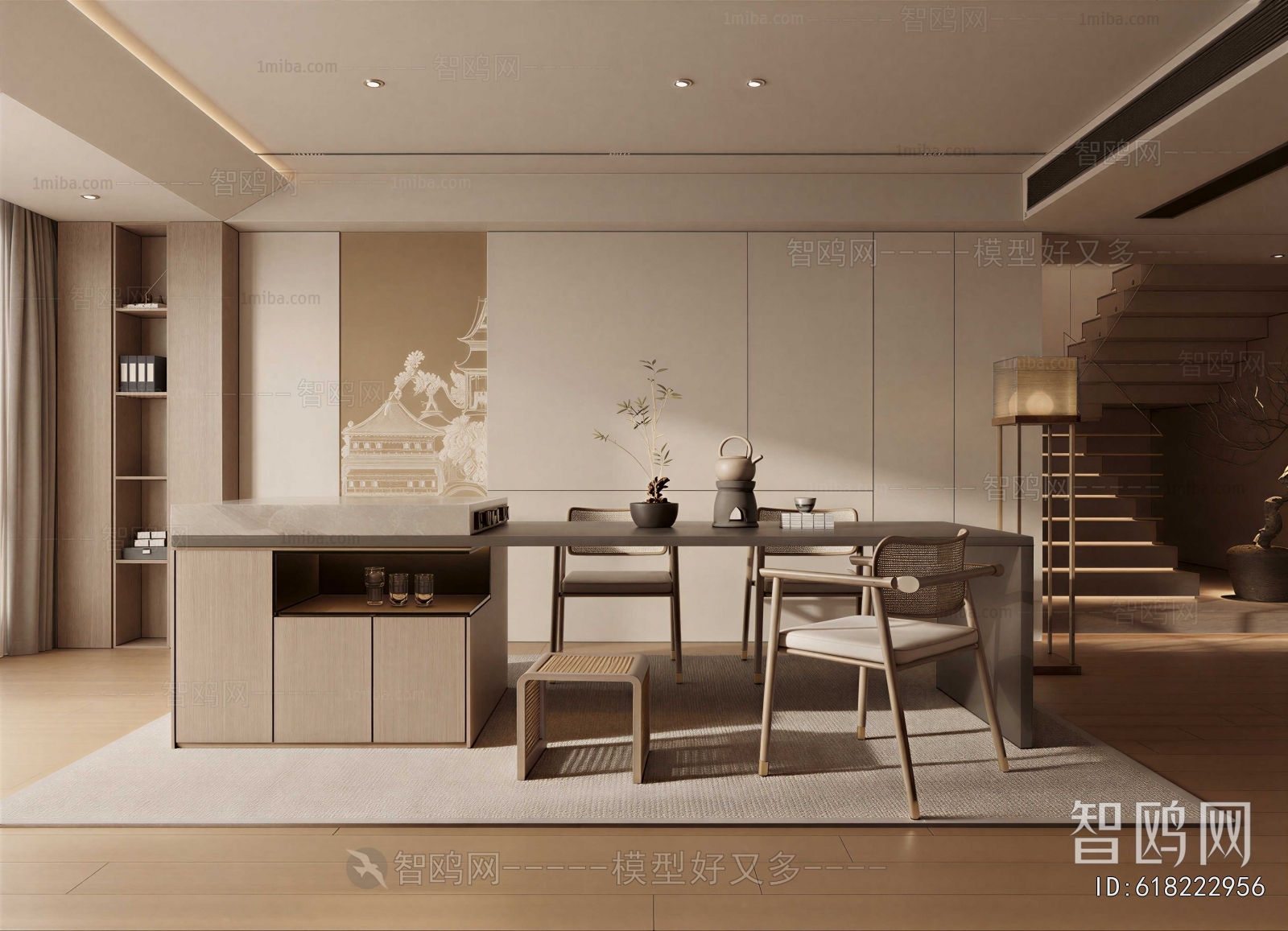 New Chinese Style Tea House
