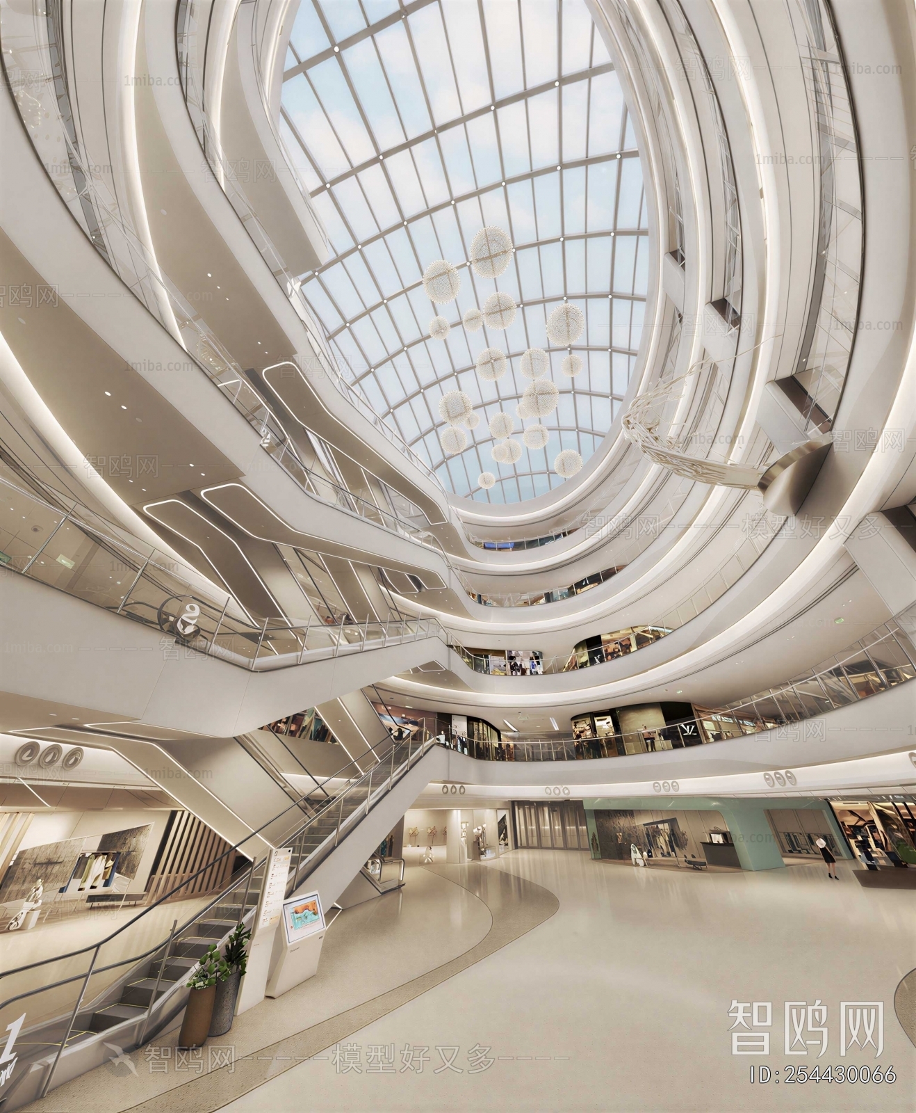 Modern Shopping Mall