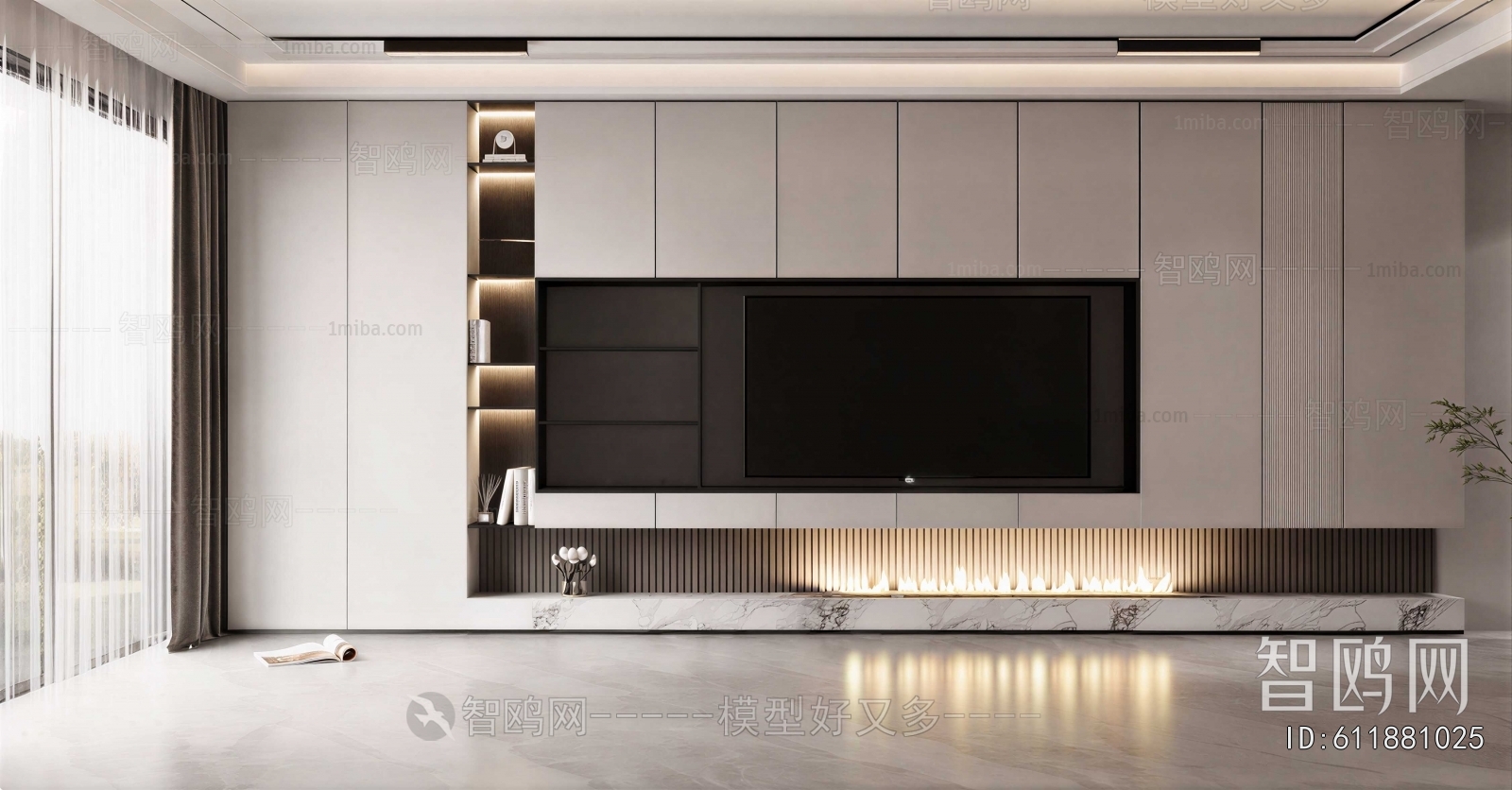 Modern TV Wall