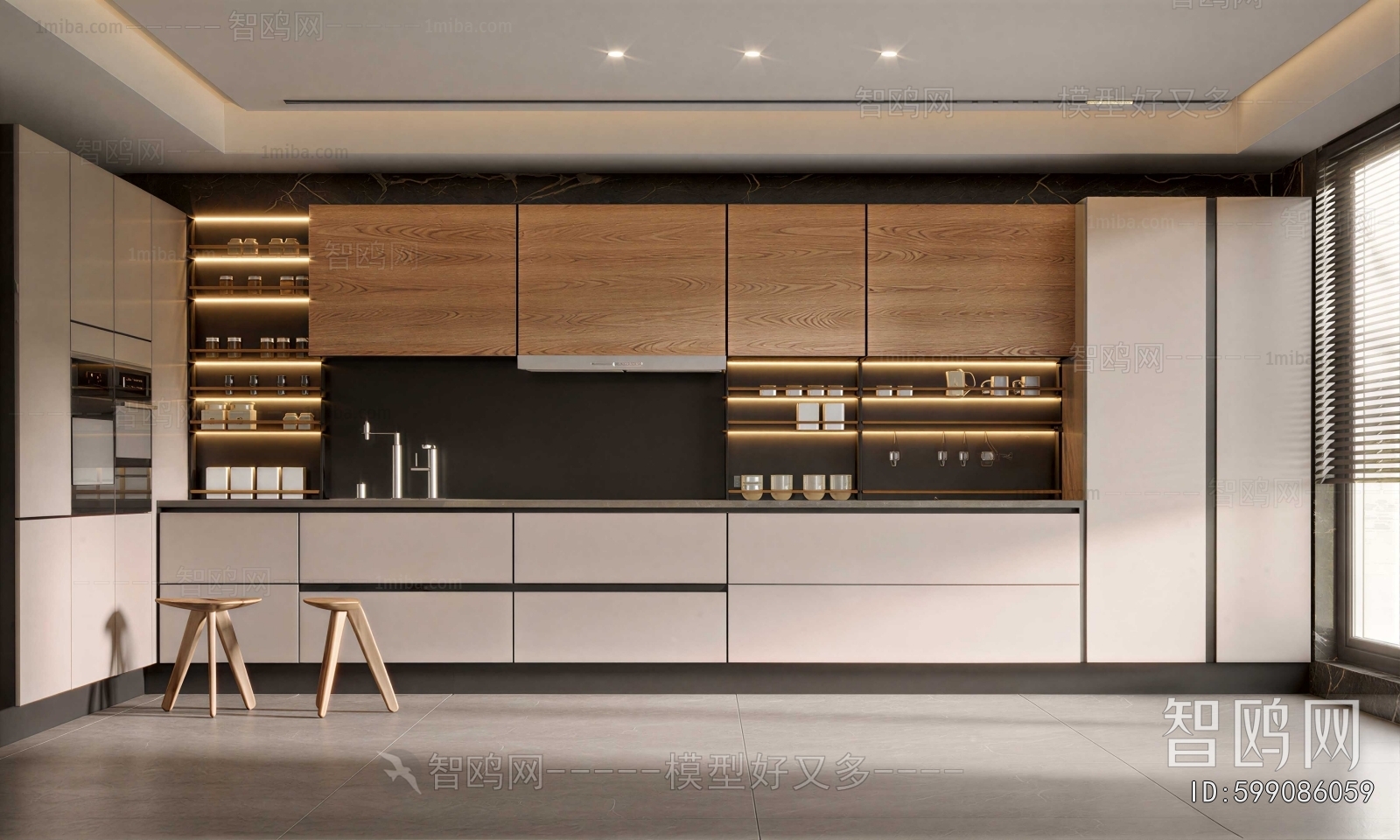 Modern The Kitchen