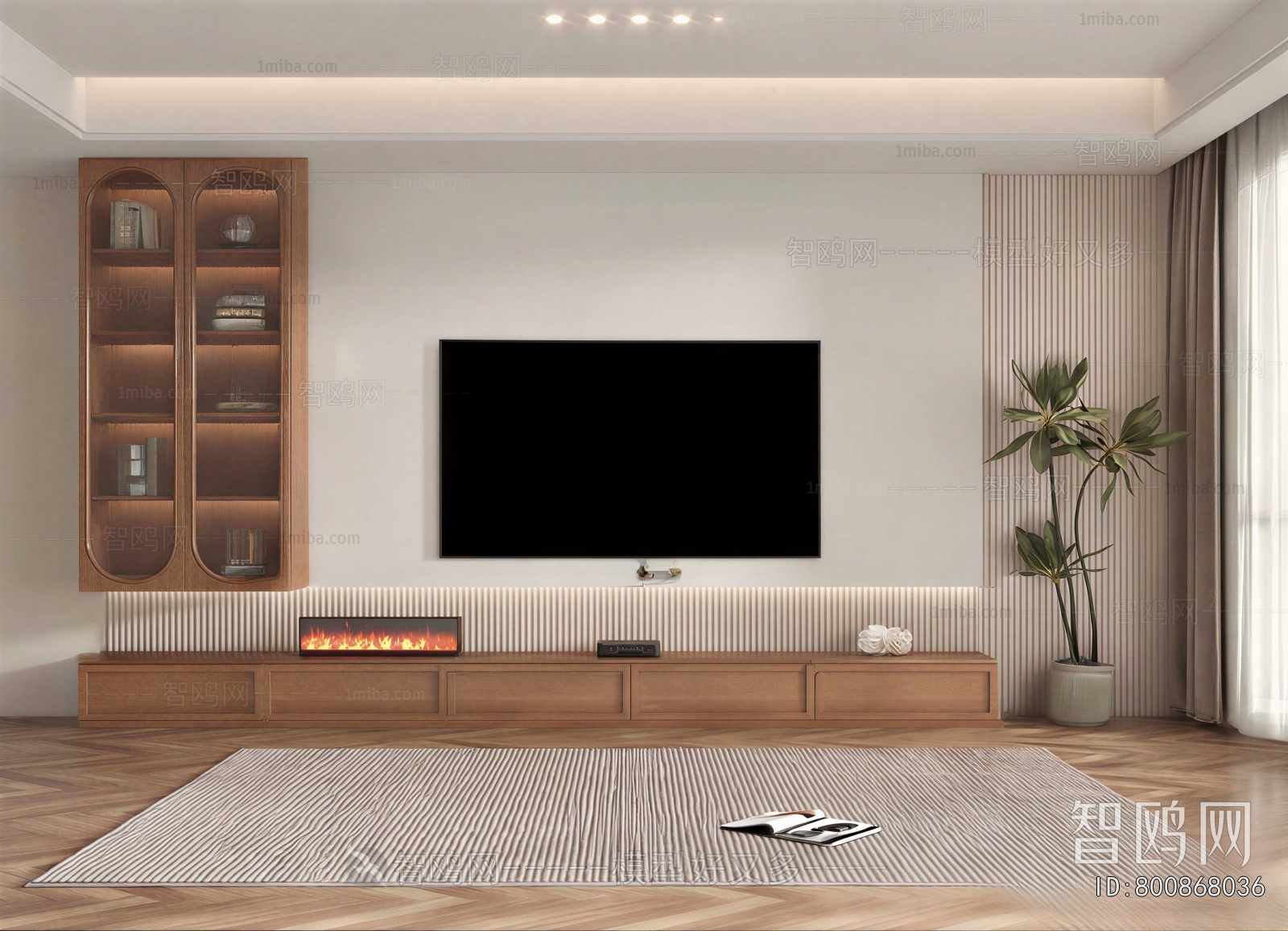 Modern TV Wall