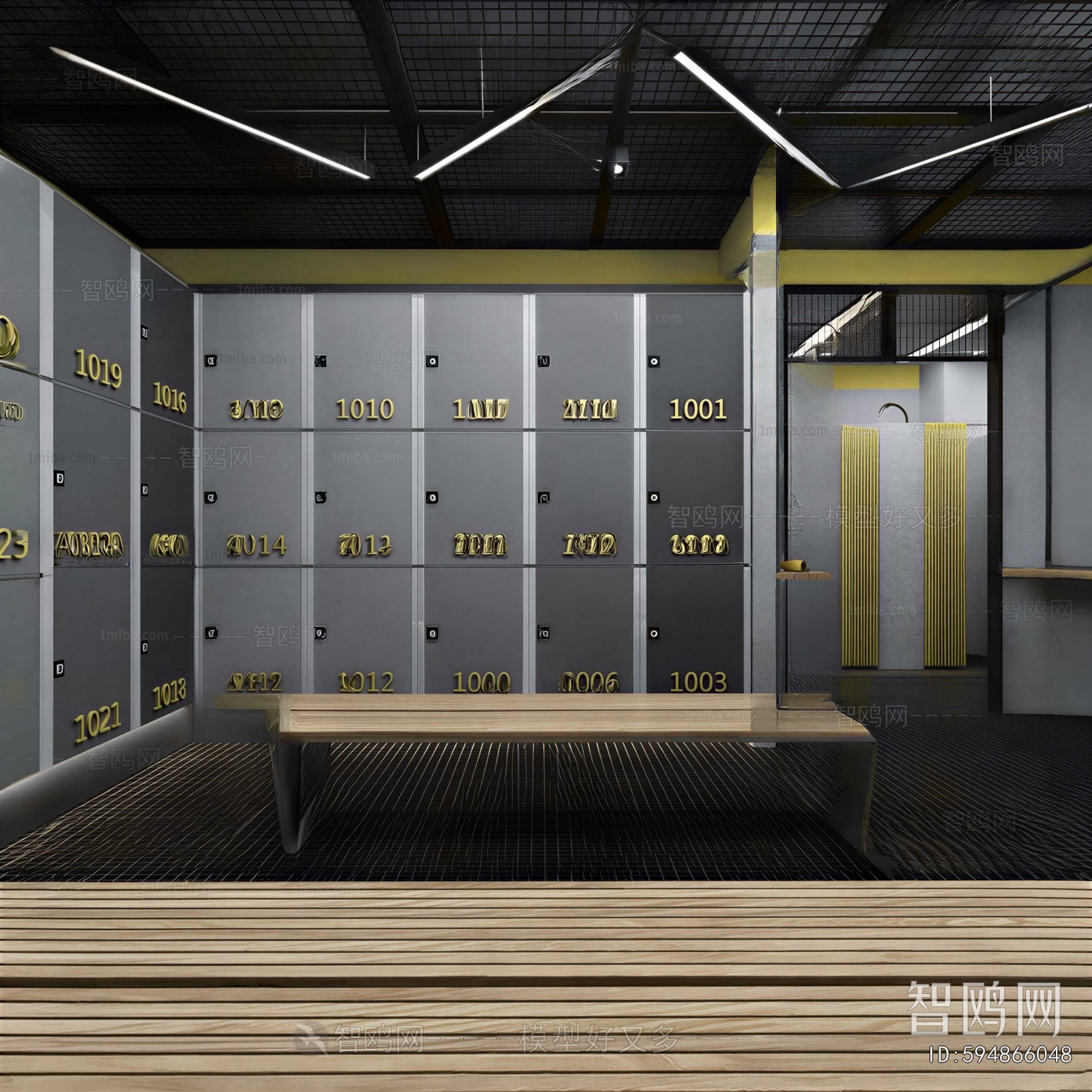 Modern Changing Room