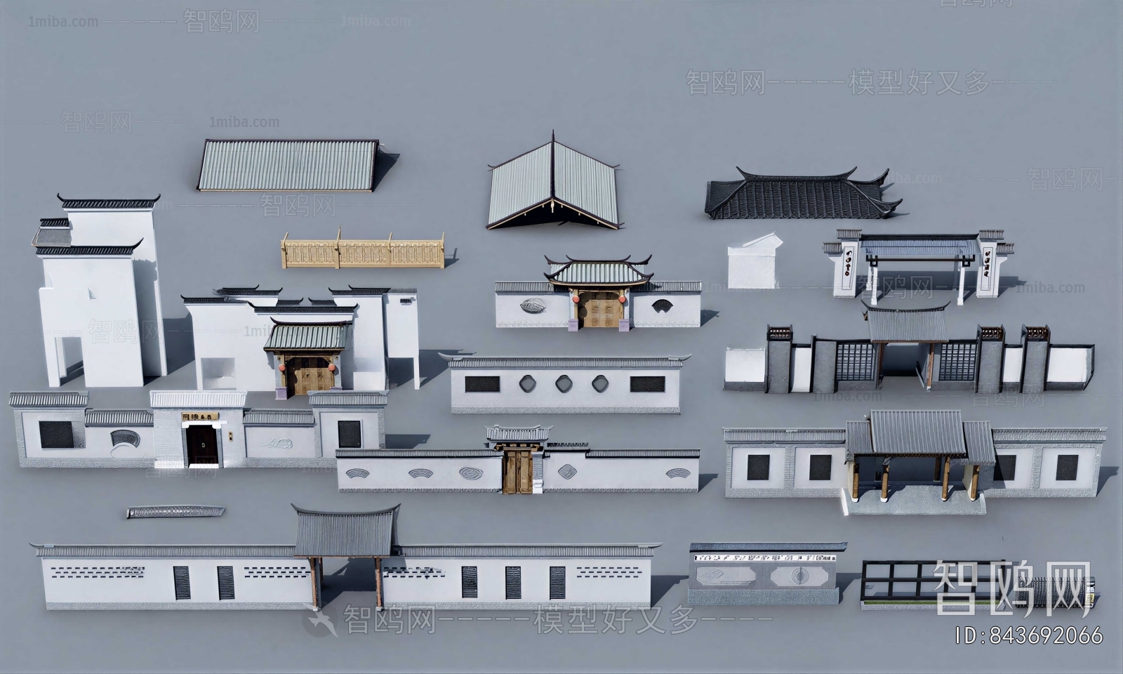 New Chinese Style Landscape Wall