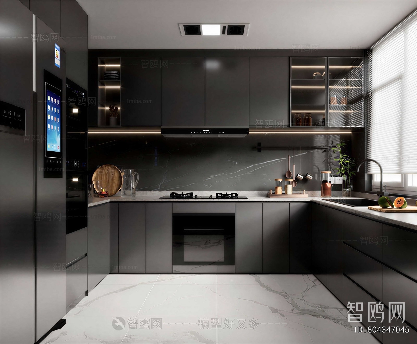 Modern The Kitchen