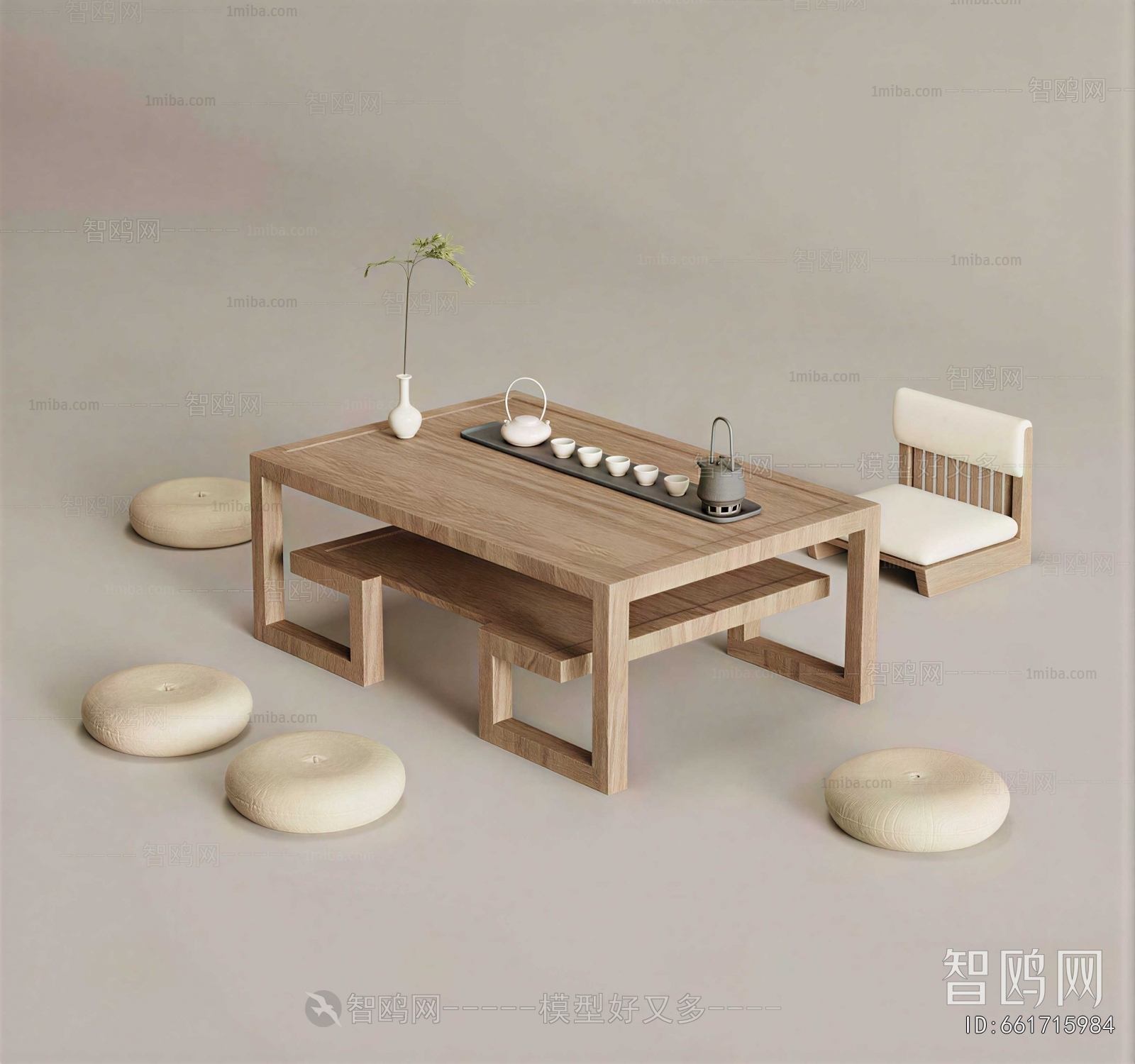 Japanese Style Tea Tables And Chairs