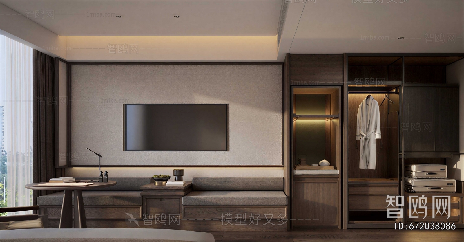 New Chinese Style Guest Room