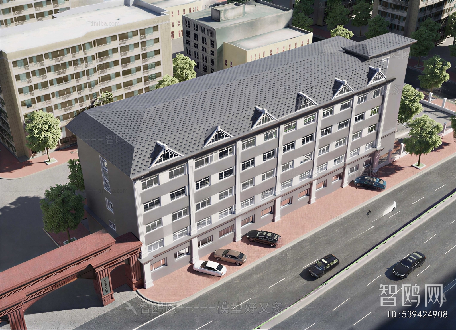 Modern Appearance Of Commercial Building