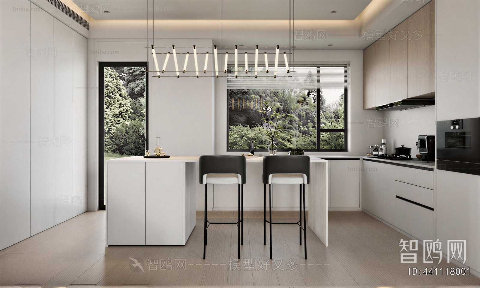 Modern Open Kitchen
