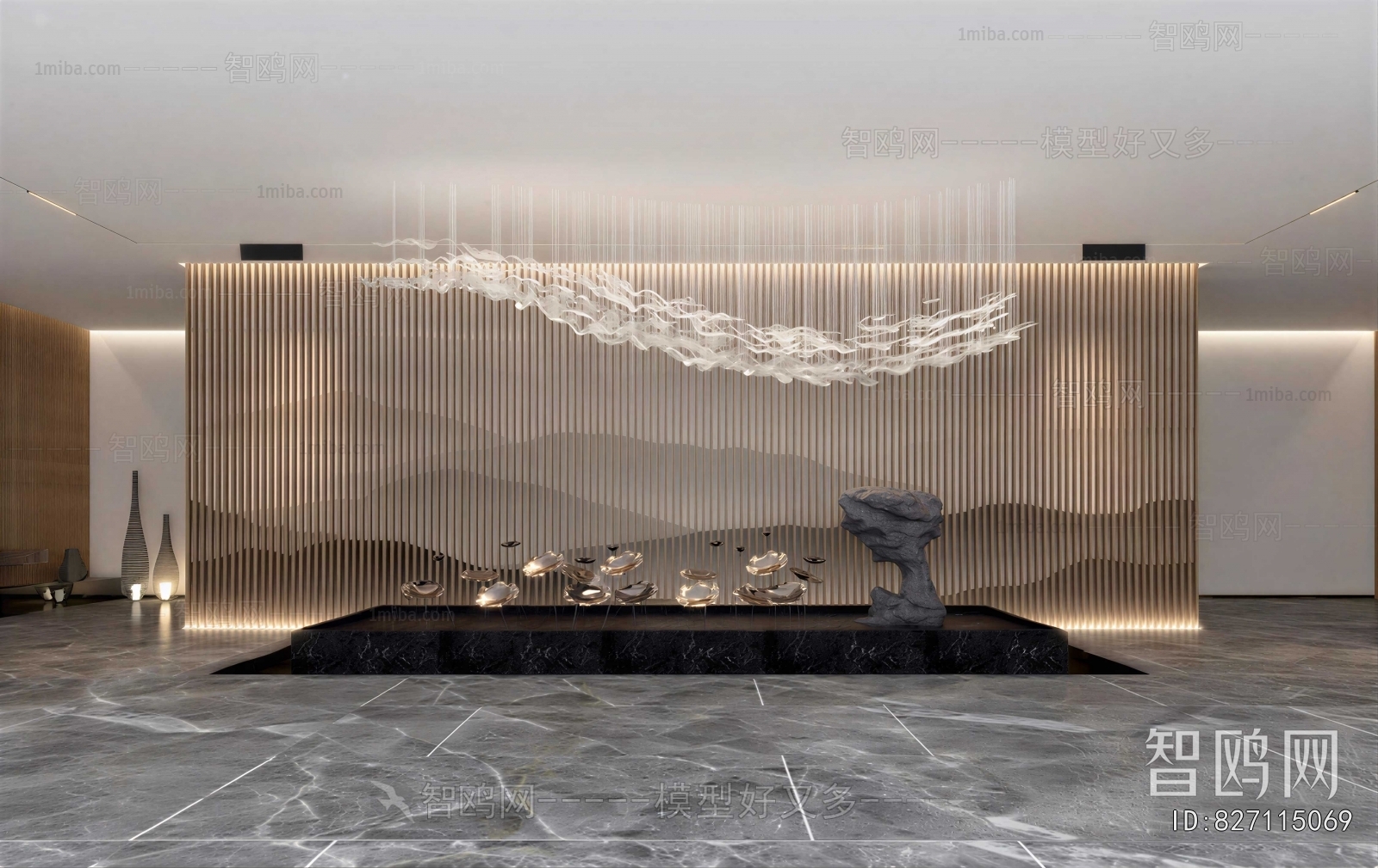 Modern Office Reception Desk