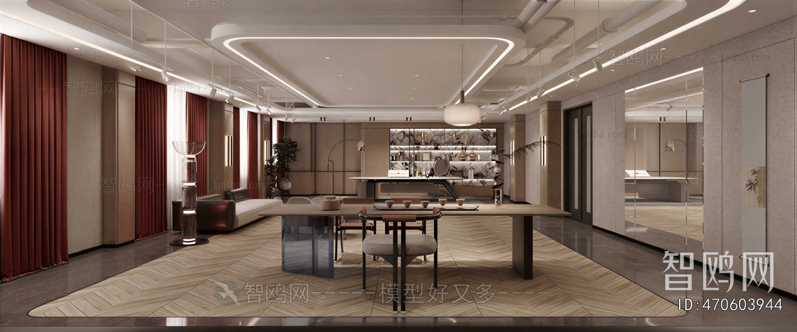 Modern Manager's Office