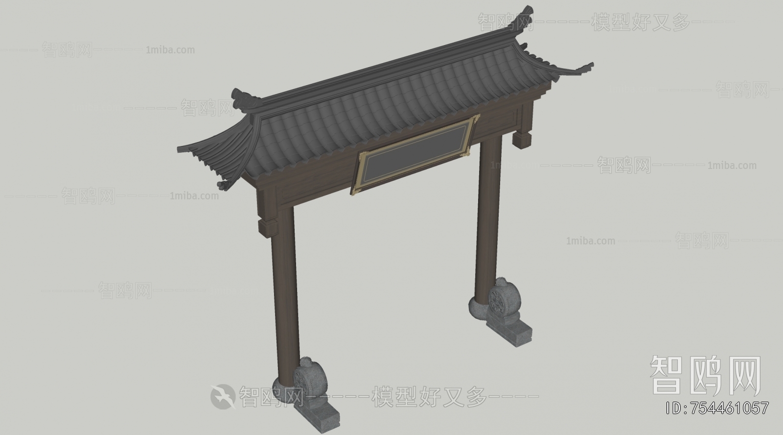 Chinese Style Building Component
