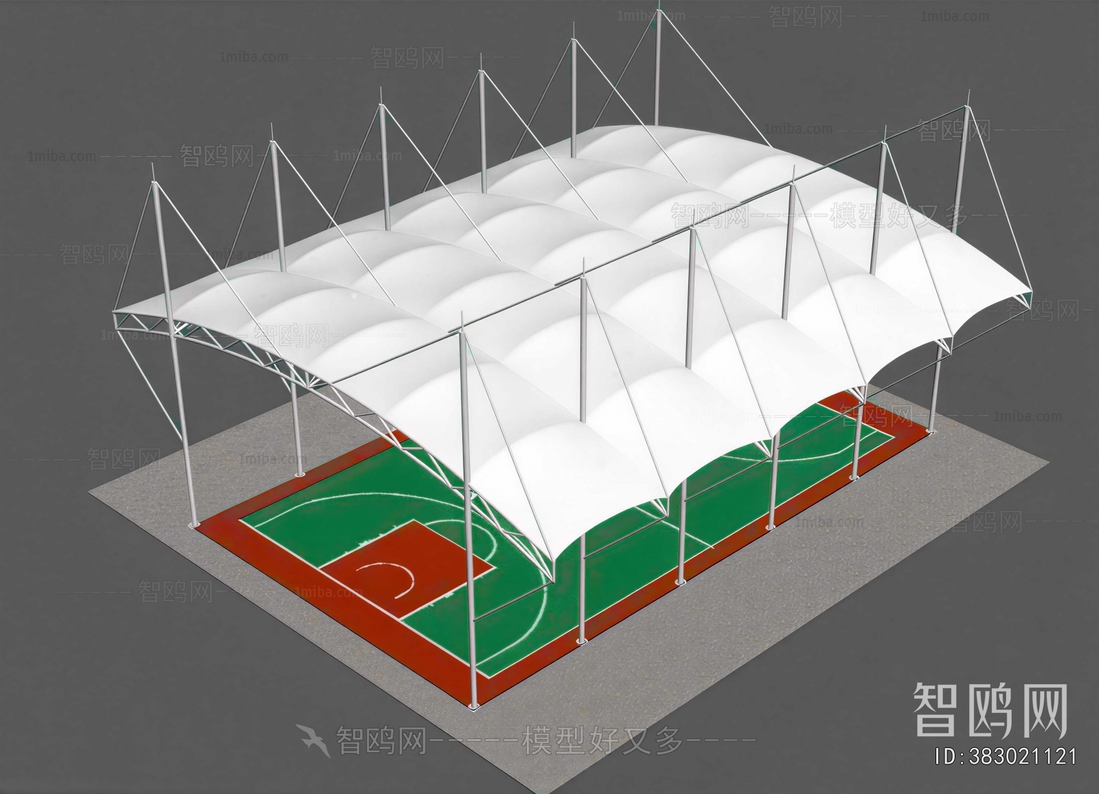 Modern Outdoor Sports Stadium