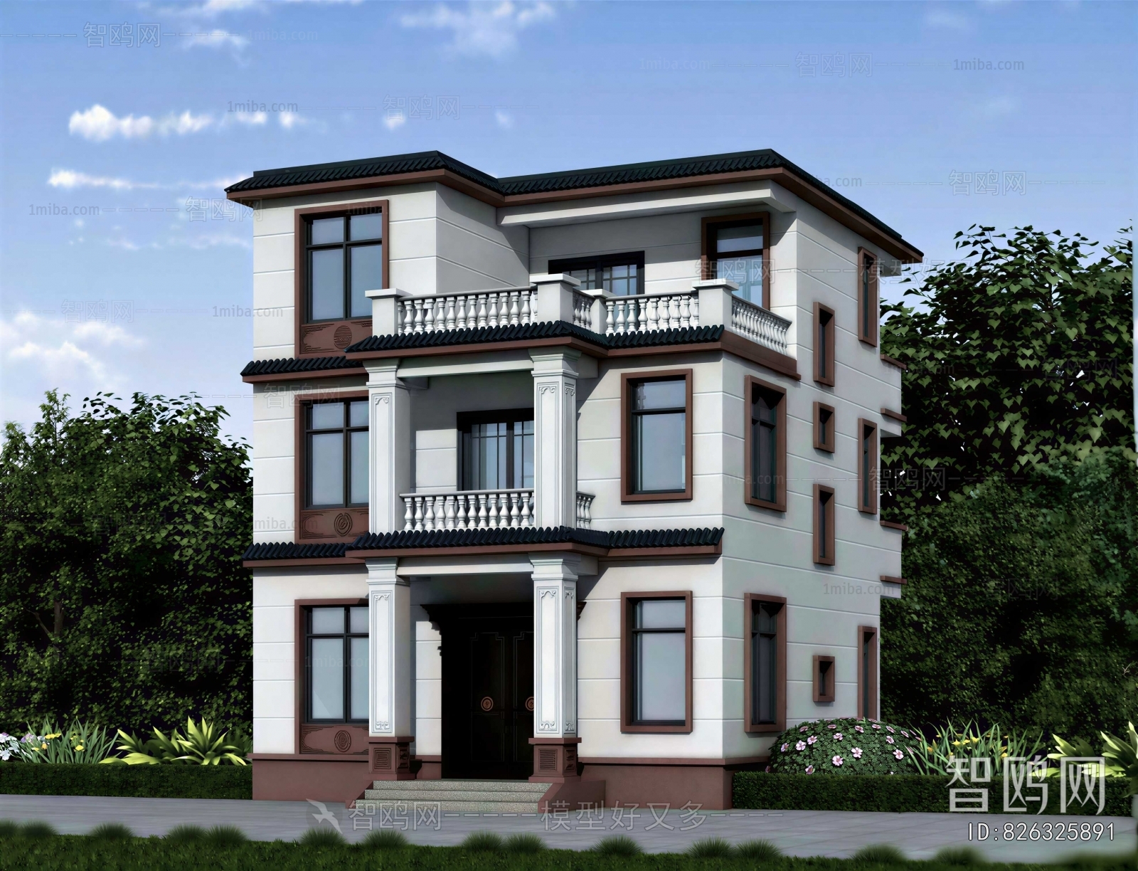 New Chinese Style Detached Villa