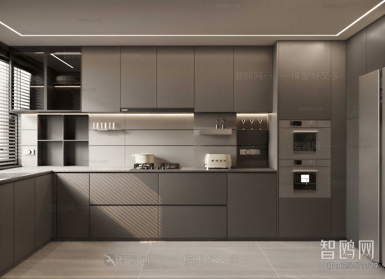 Modern The Kitchen