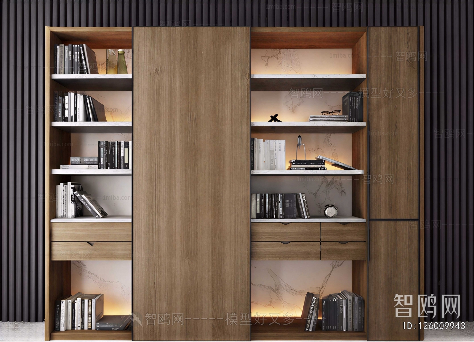 Nordic Style Bookcase