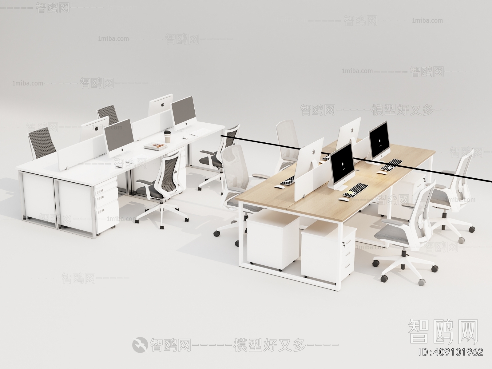 Modern Office Desk And Chair