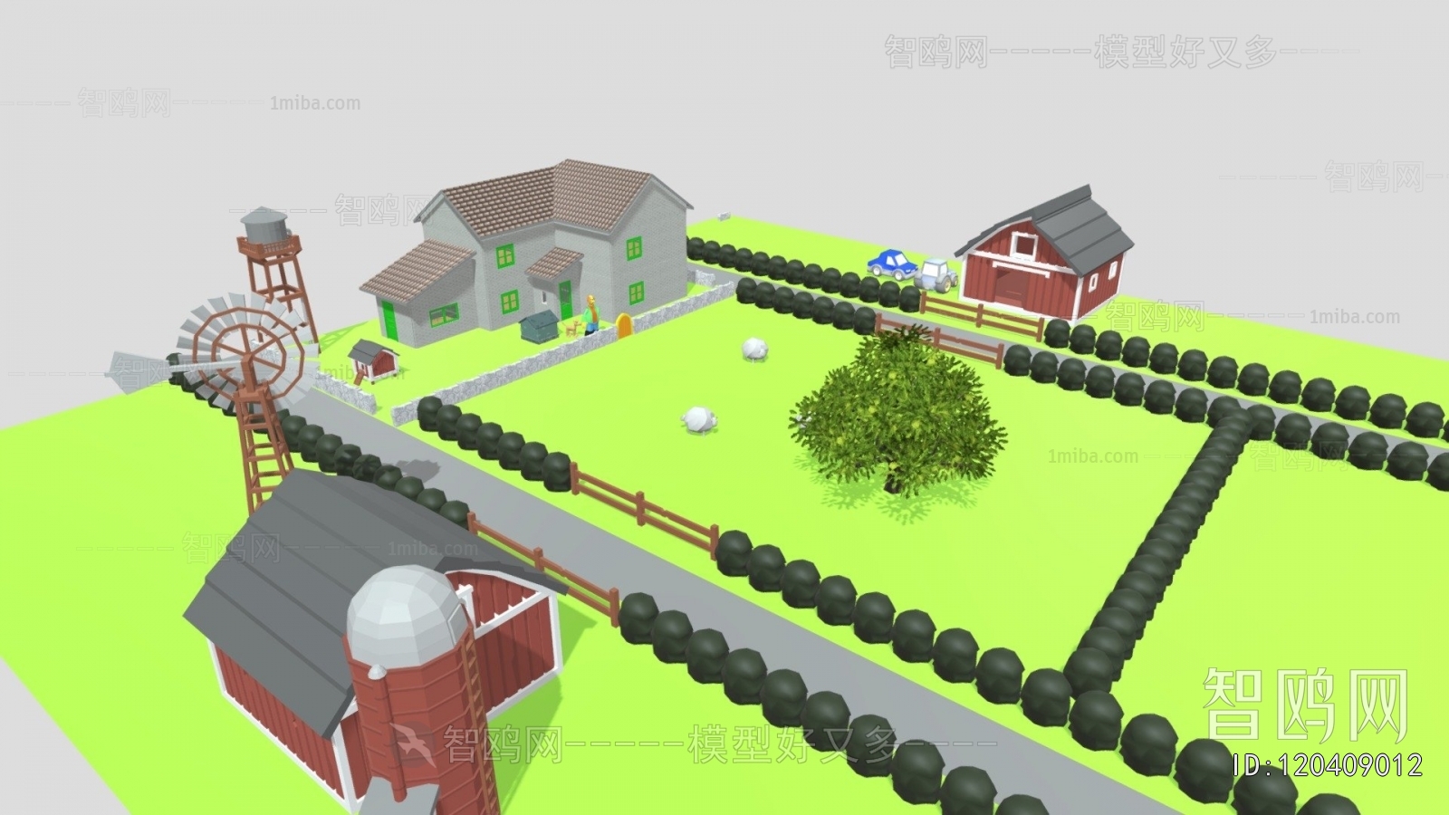 Modern Cartoon House