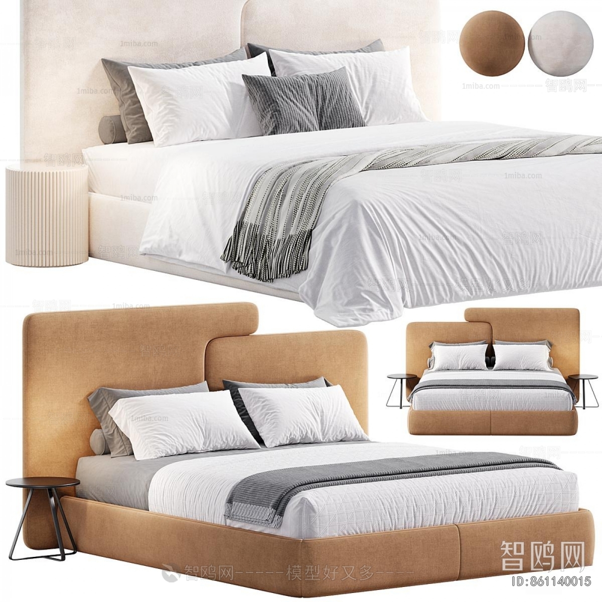 Modern Double Bed