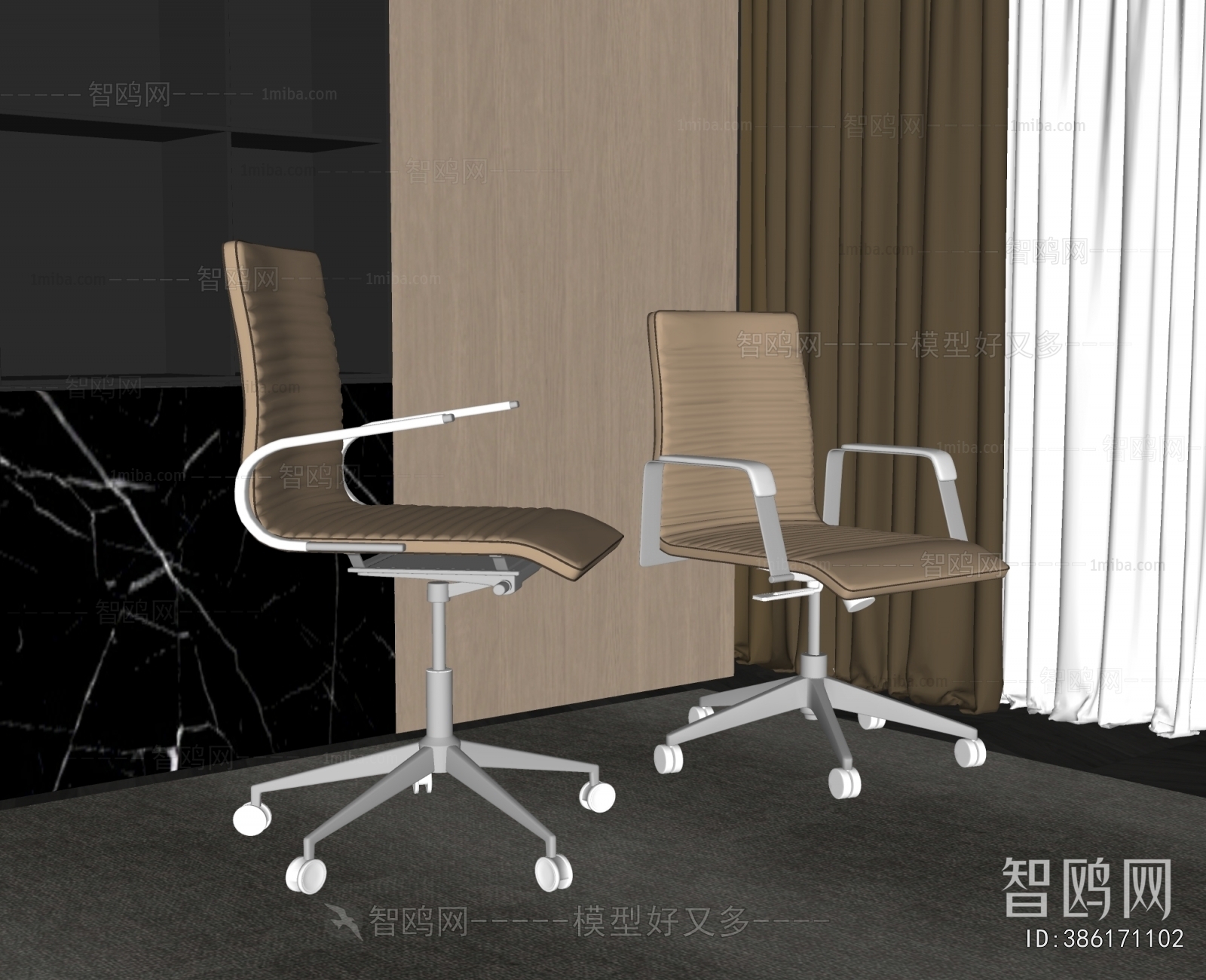 Modern Office Desk And Chair