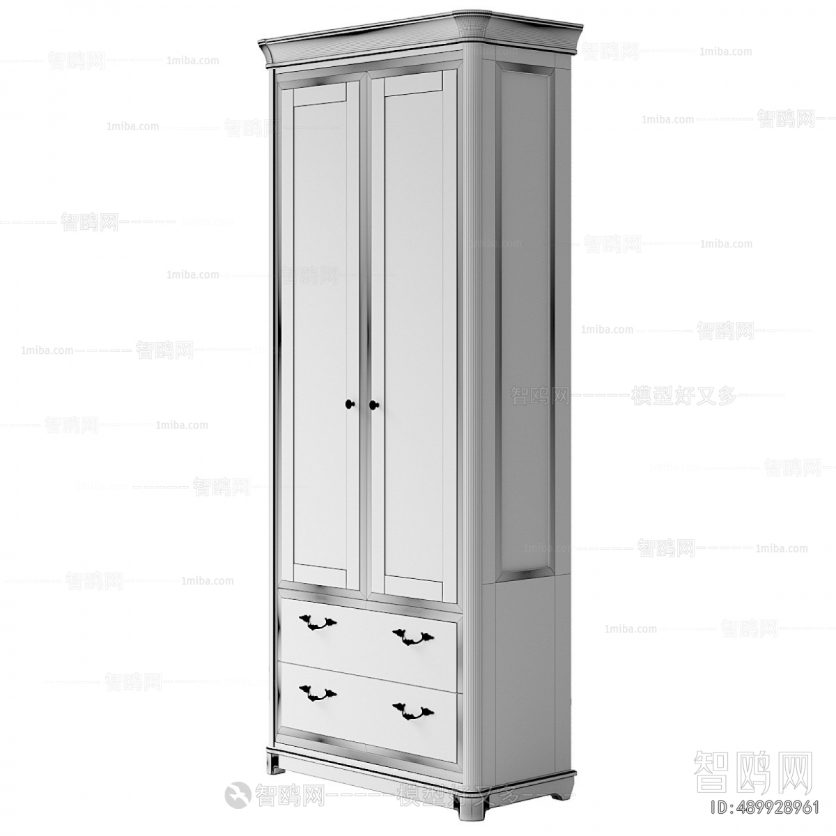 Simple European Style Side Cabinet