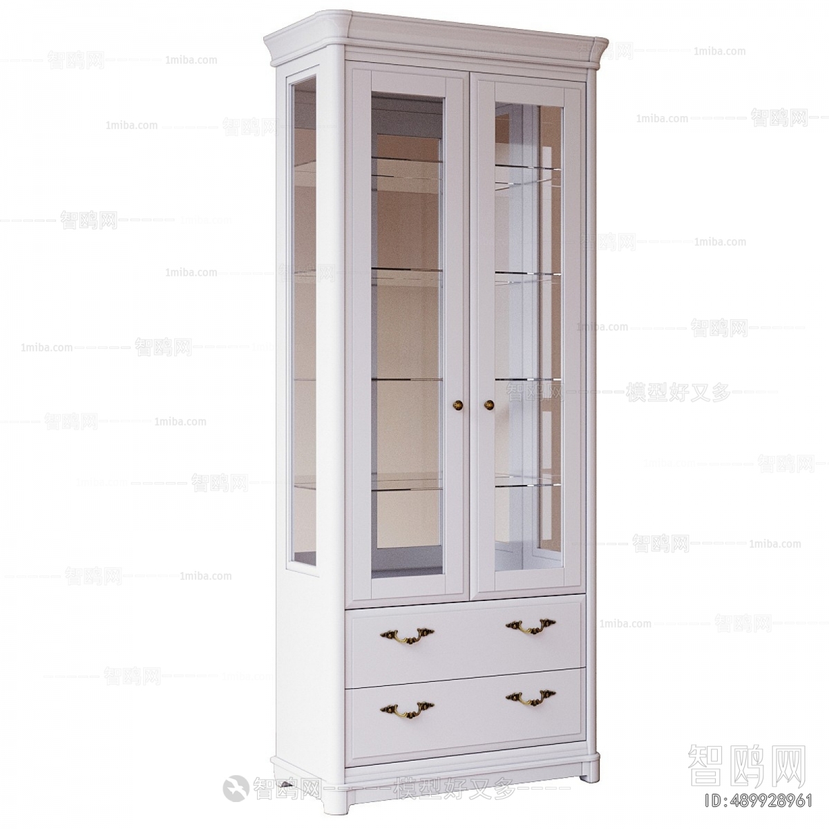 Simple European Style Side Cabinet
