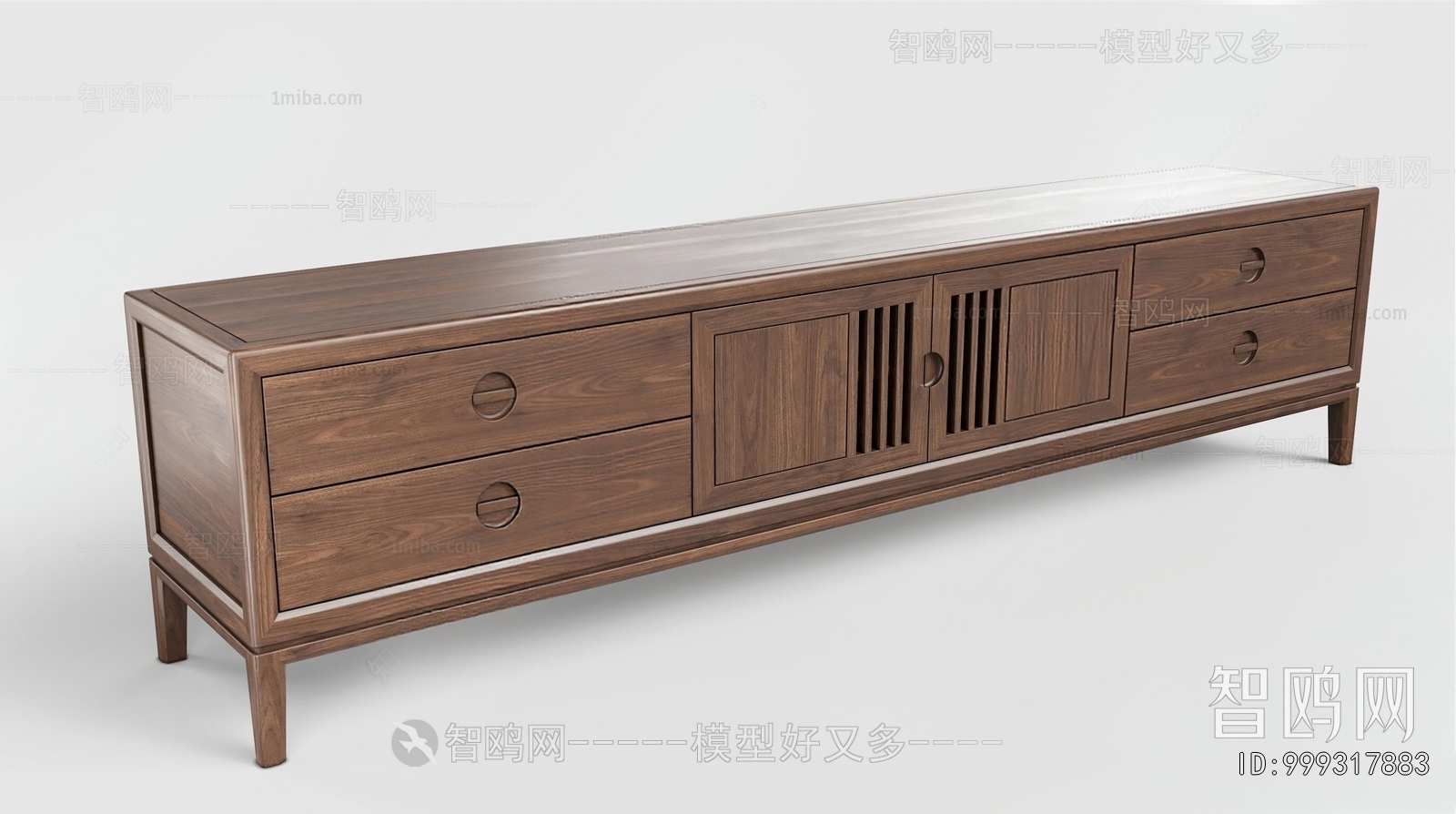 New Chinese Style TV Cabinet